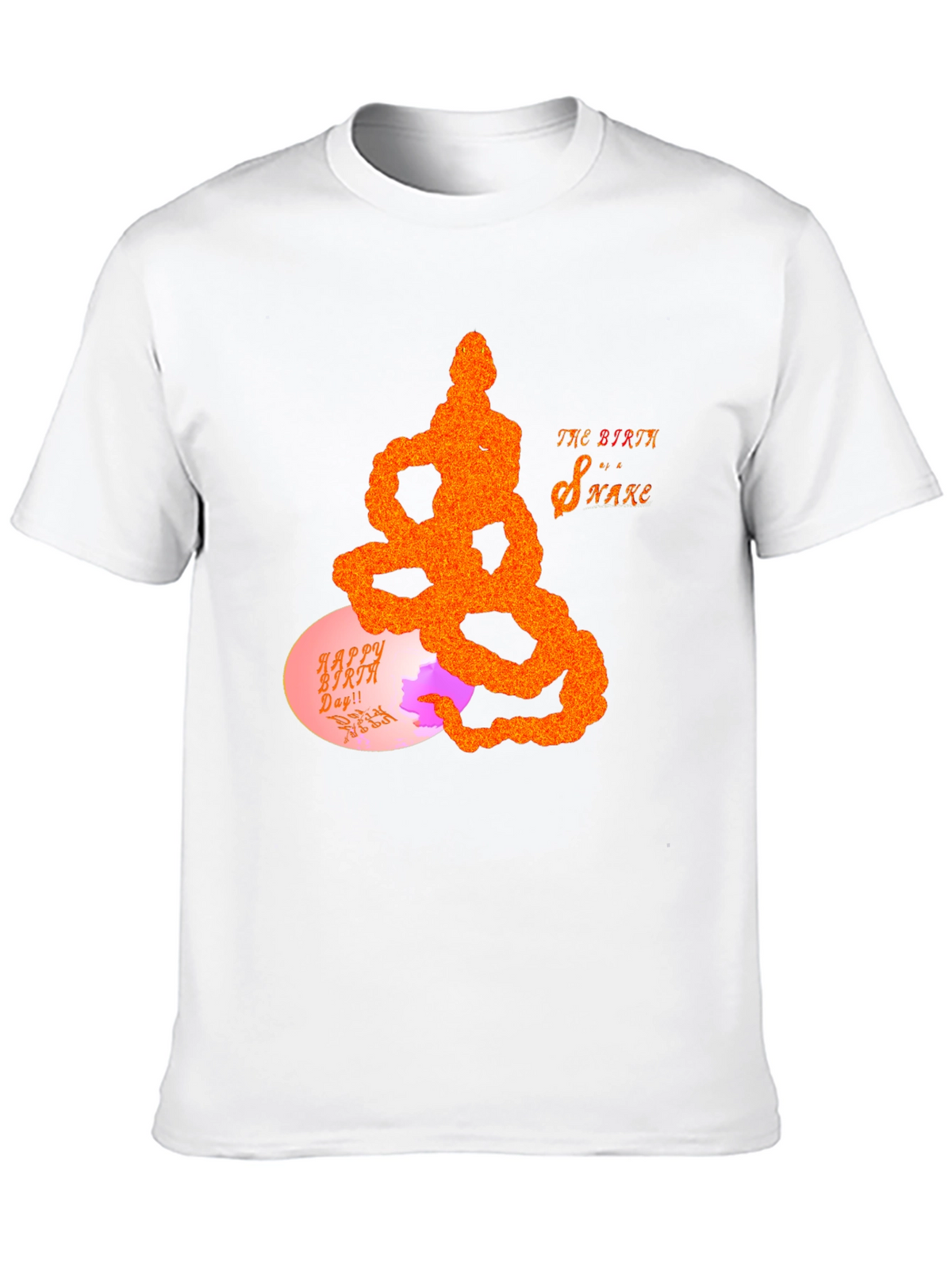Birth Snake Graphic Tee - Unique Design