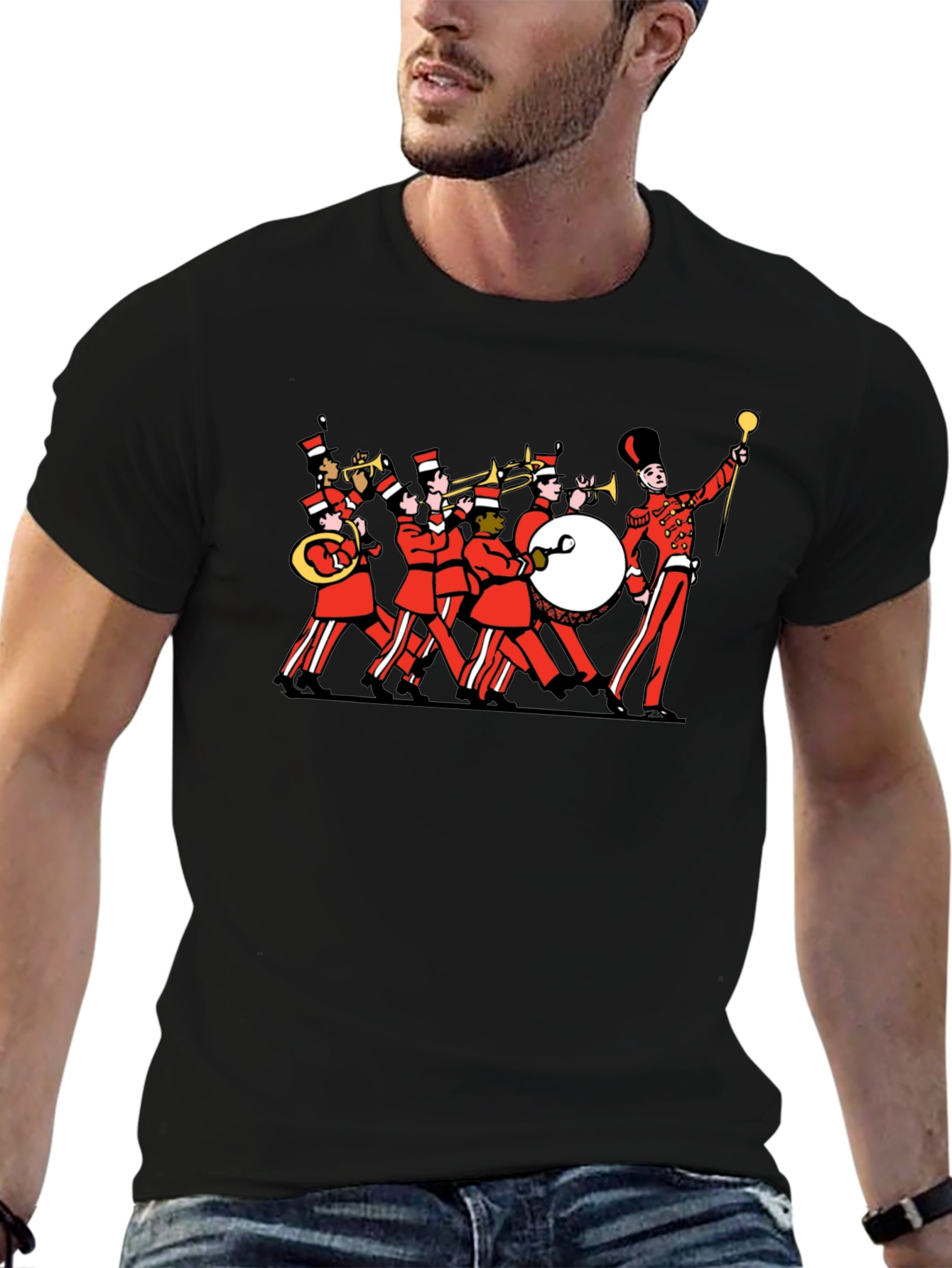 Marching Band Graphic Tee