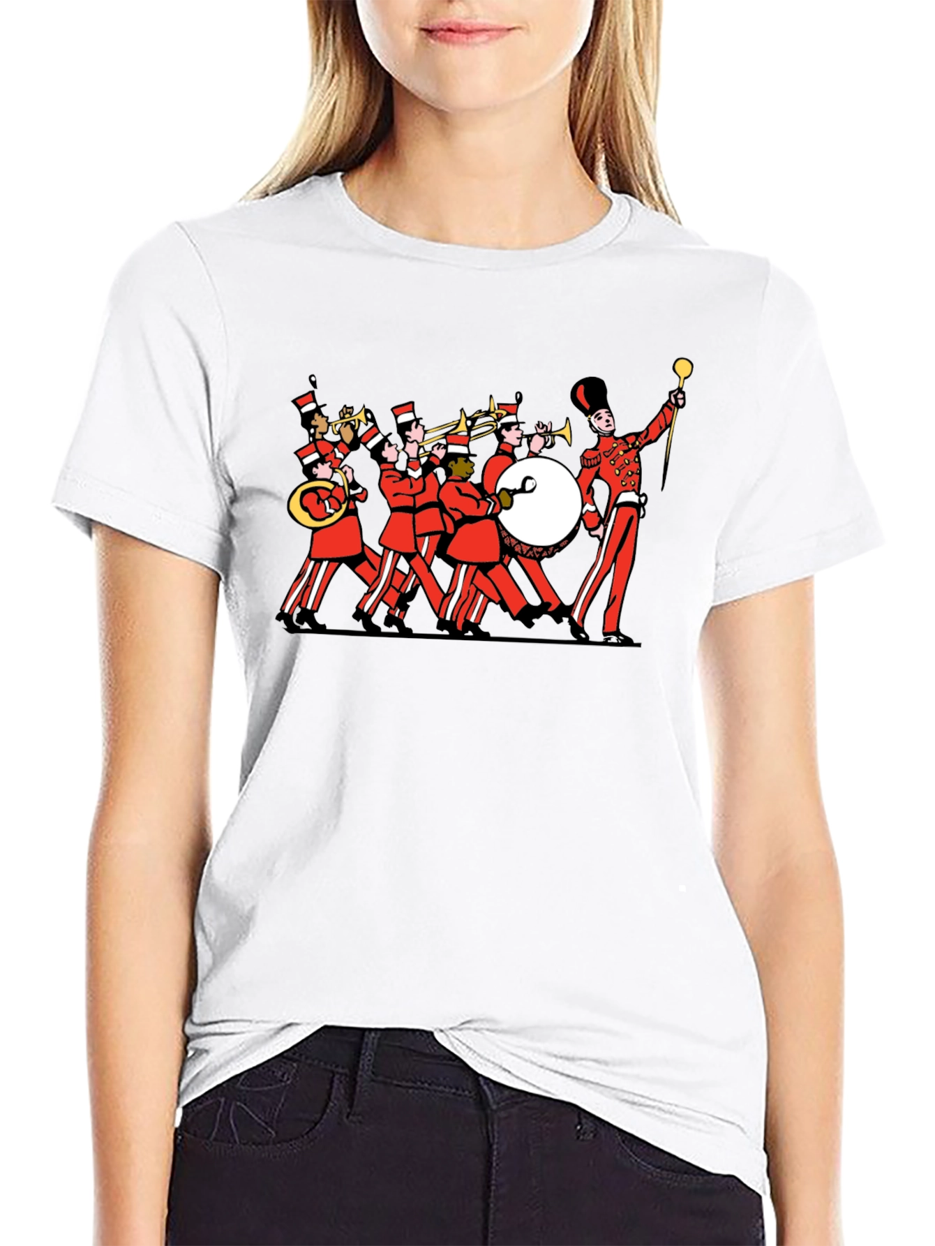 Marching Band Graphic Tee
