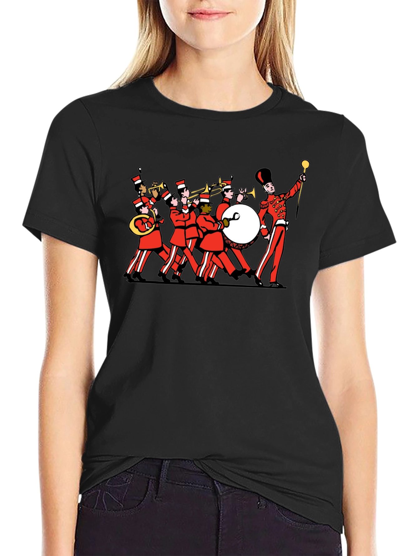 Marching Band Graphic Tee