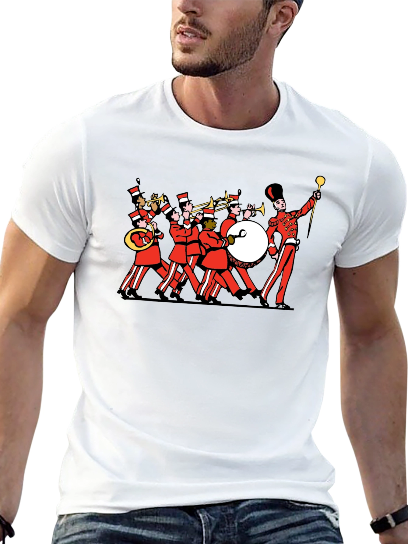 Marching Band Graphic Tee