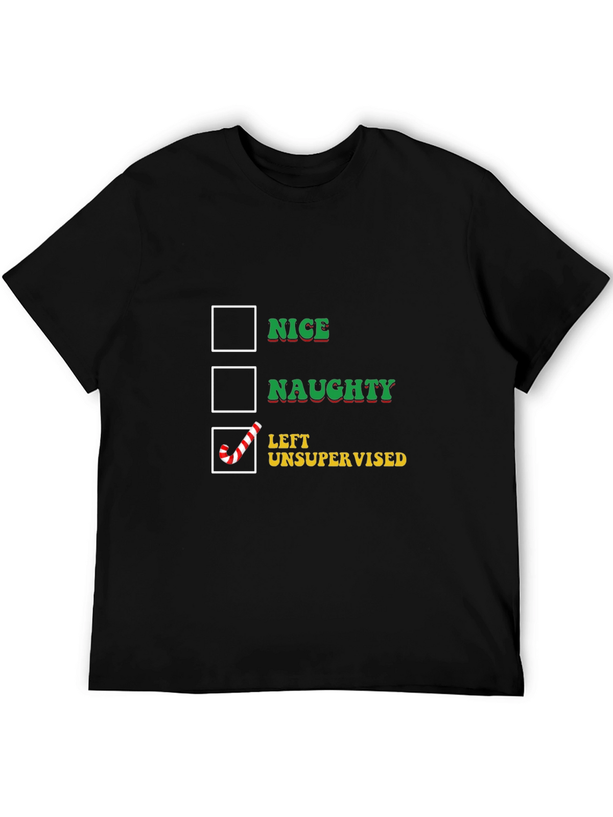 Naughty or Nice Christmas T-Shirt