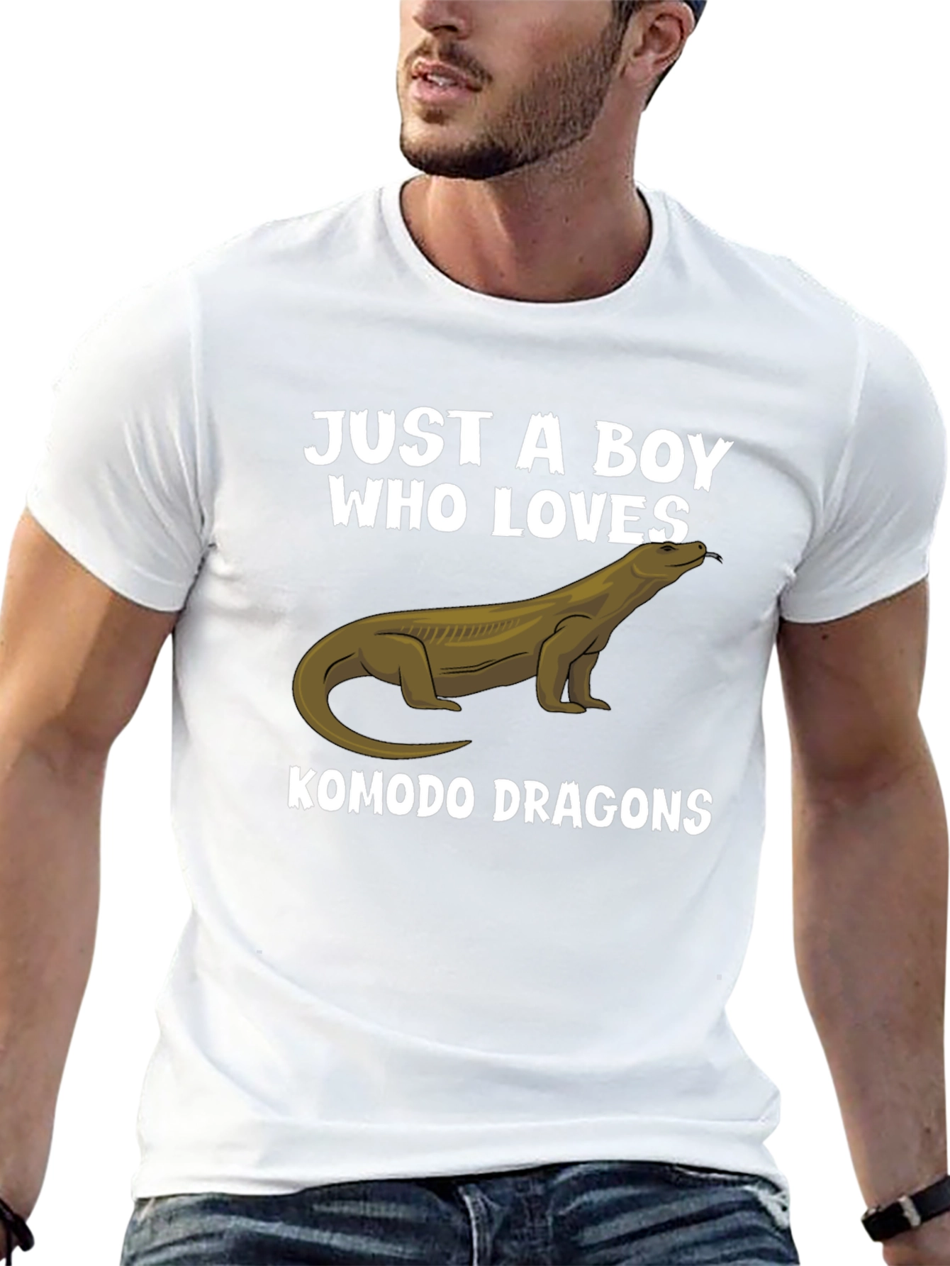 Komodo Dragon Lover Boy T-Shirt