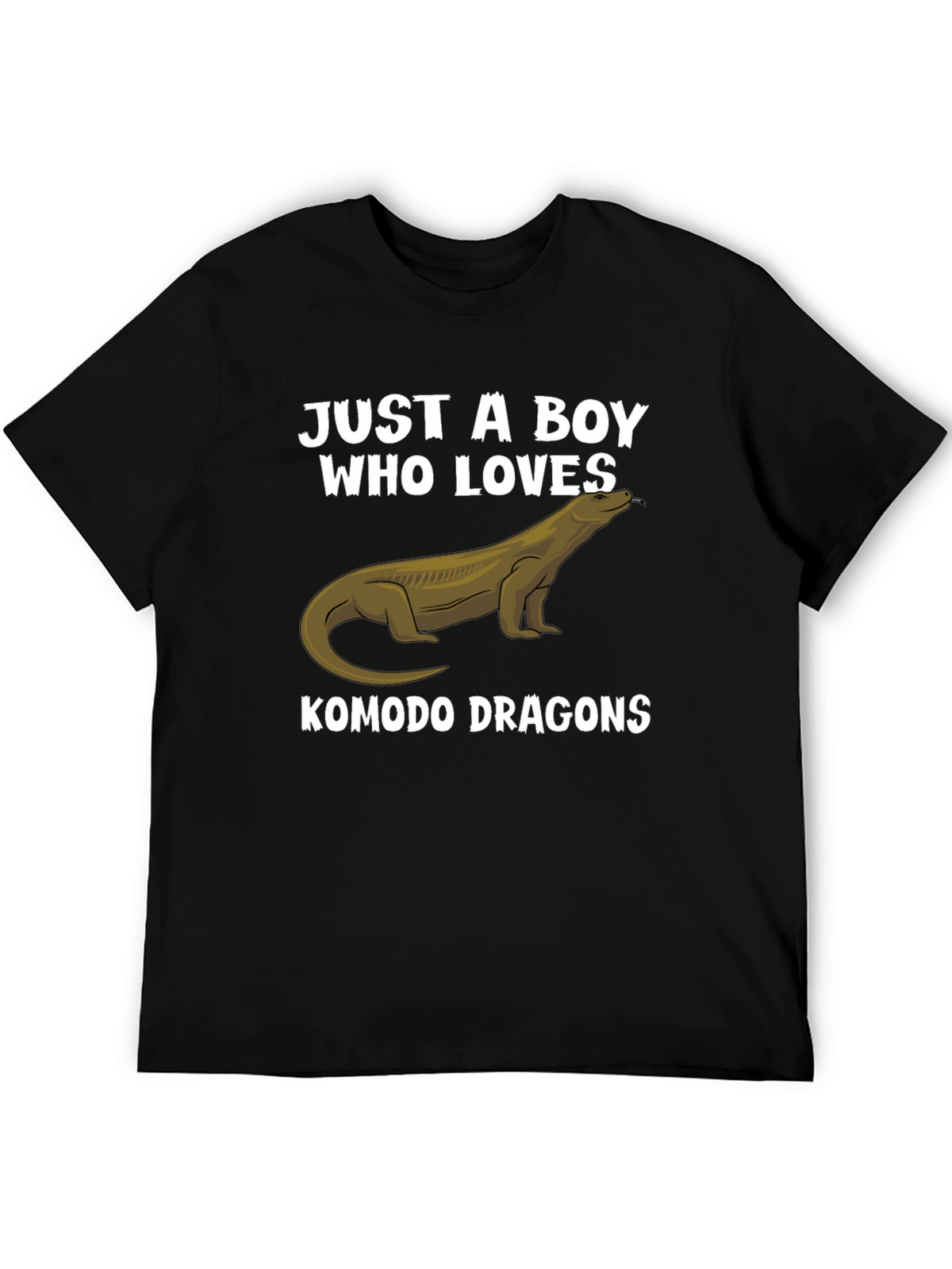 Komodo Dragon Lover Boy T-Shirt