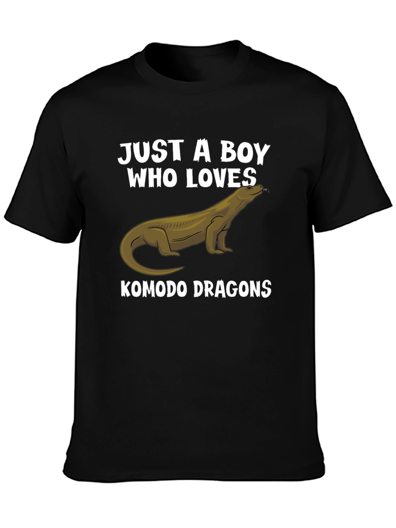 Komodo Dragon Lover Boy T-Shirt