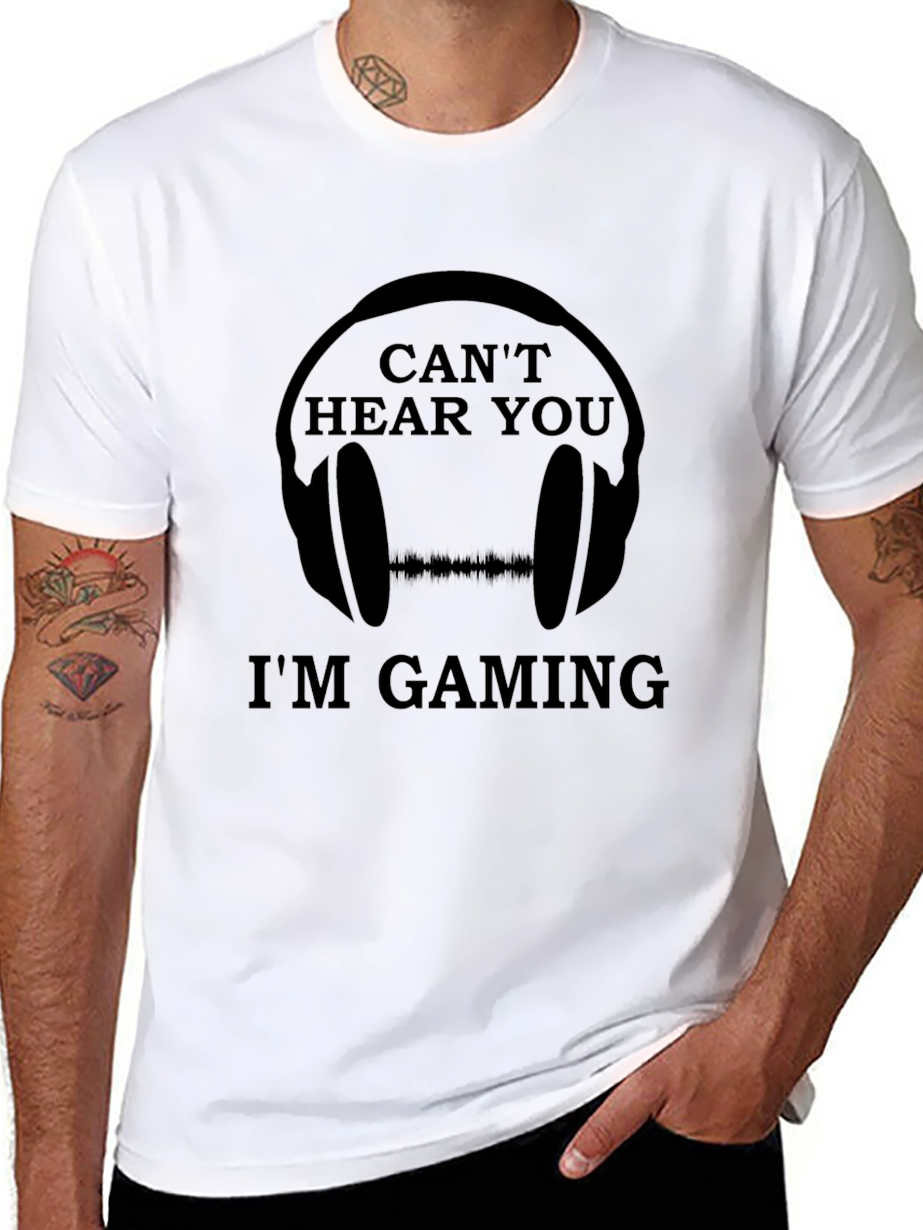 Cant Hear You Im Gaming T-Shirt