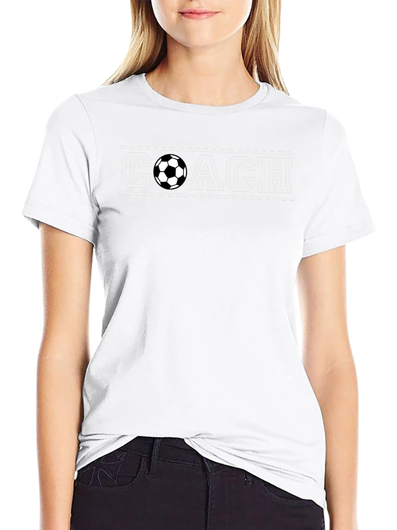 Soccer Coach T-Shirt - Athletic Graphic Tee