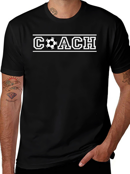 Soccer Coach T-Shirt - Athletic Graphic Tee