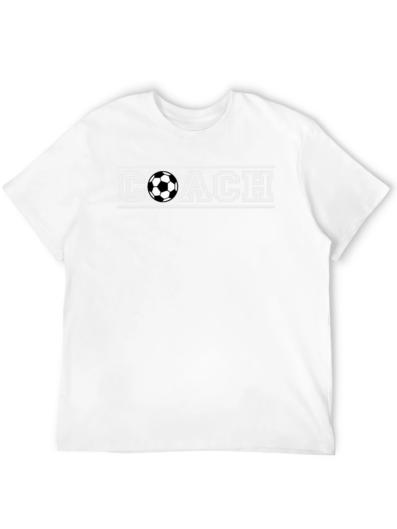 Soccer Coach T-Shirt - Athletic Graphic Tee