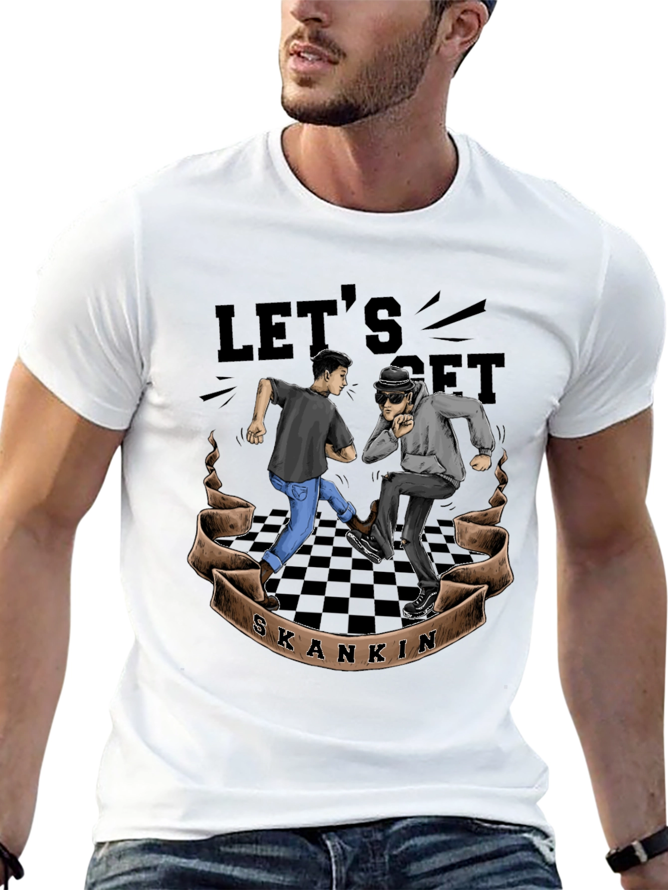 Lets Get Skankin Graphic T-Shirt