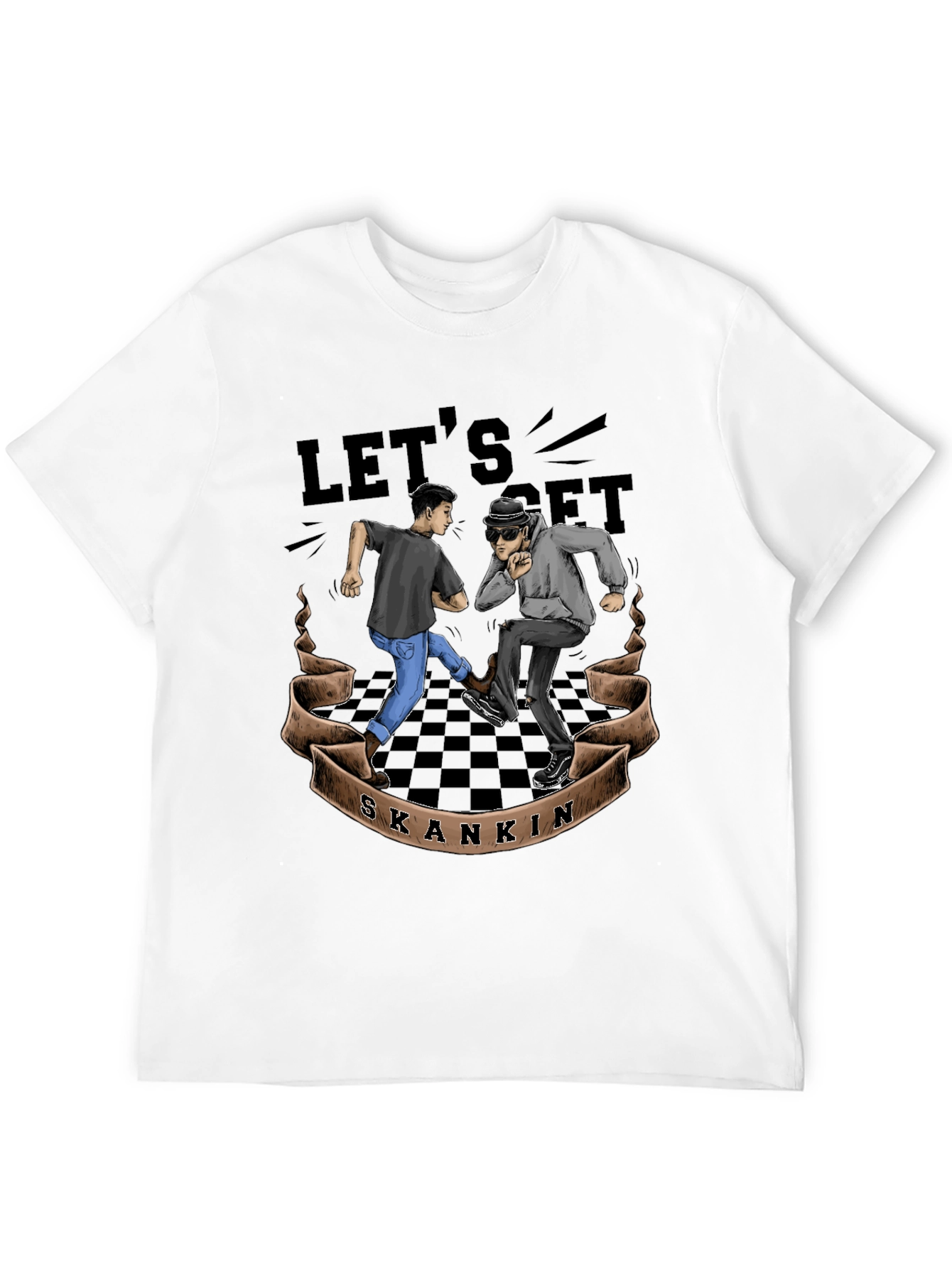 Lets Get Skankin Graphic T-Shirt
