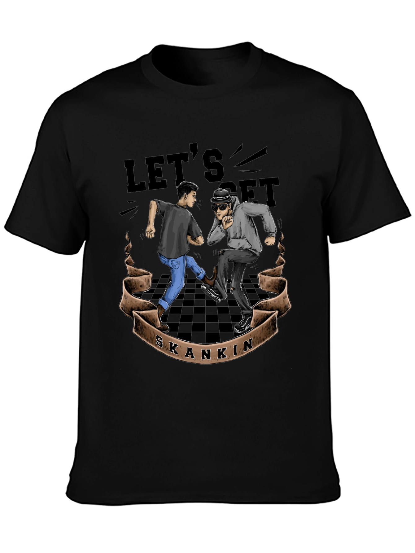 Lets Get Skankin Graphic T-Shirt