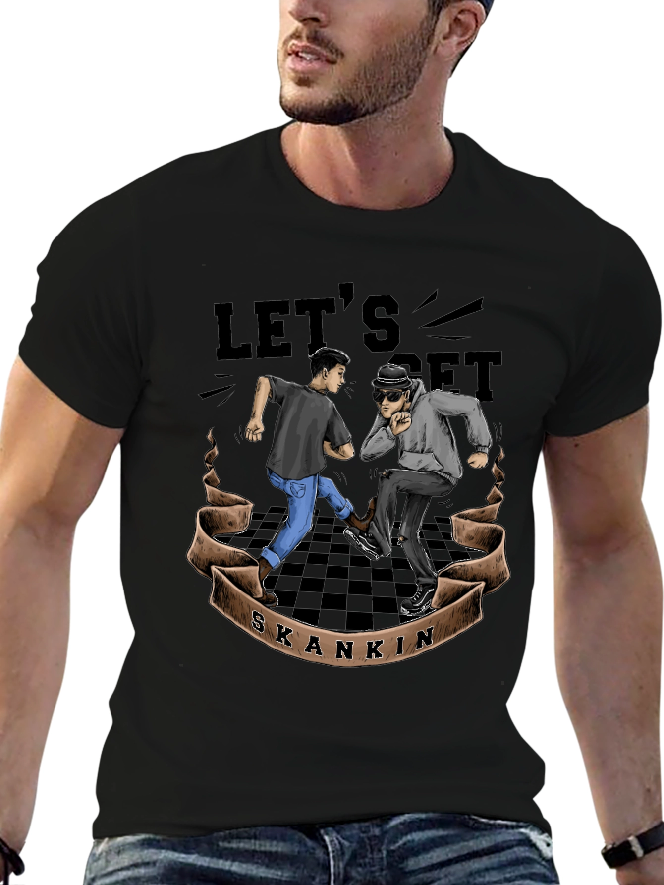 Lets Get Skankin Graphic T-Shirt