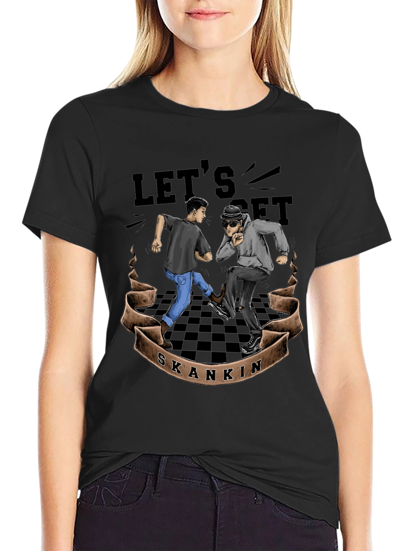 Lets Get Skankin Graphic T-Shirt