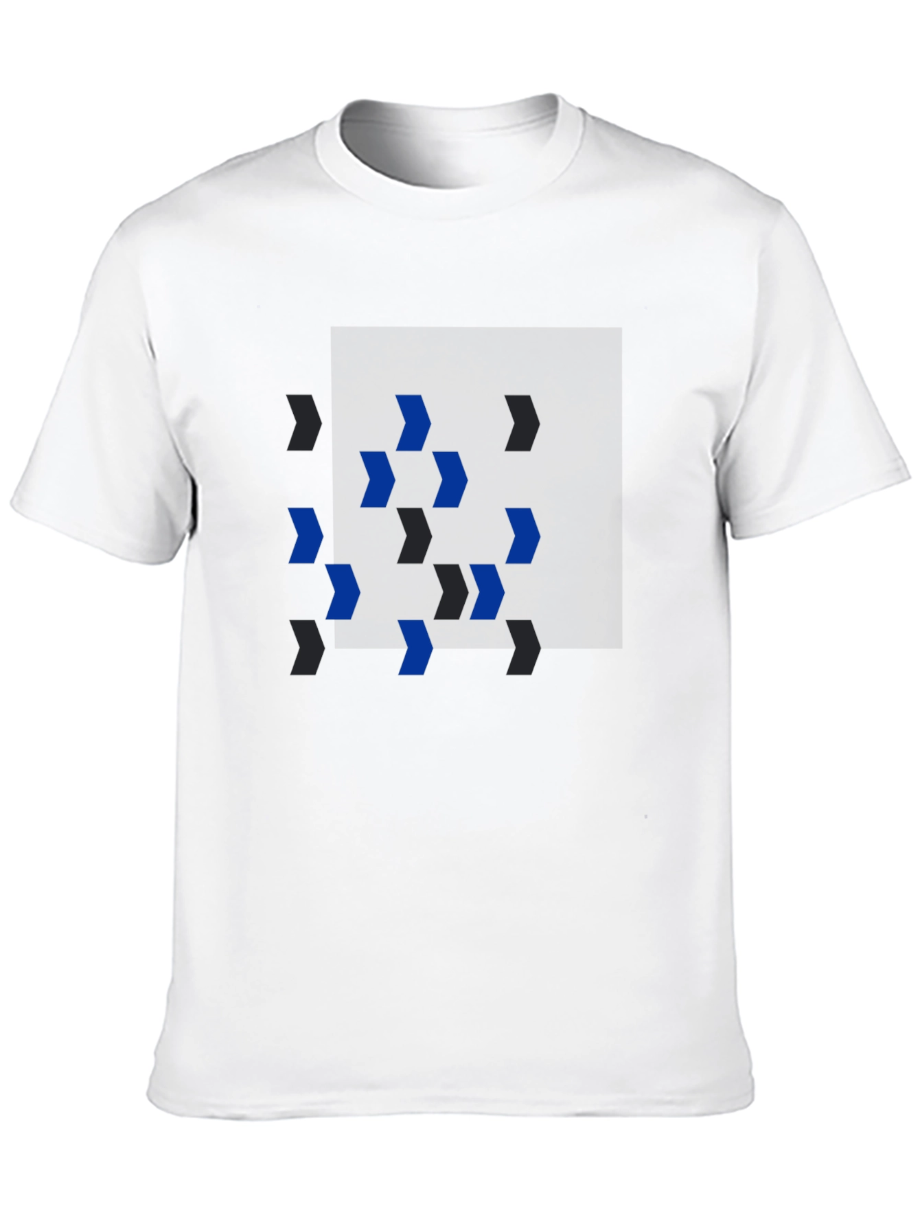 Geometric Arrow Graphic T-Shirt - Modern Design
