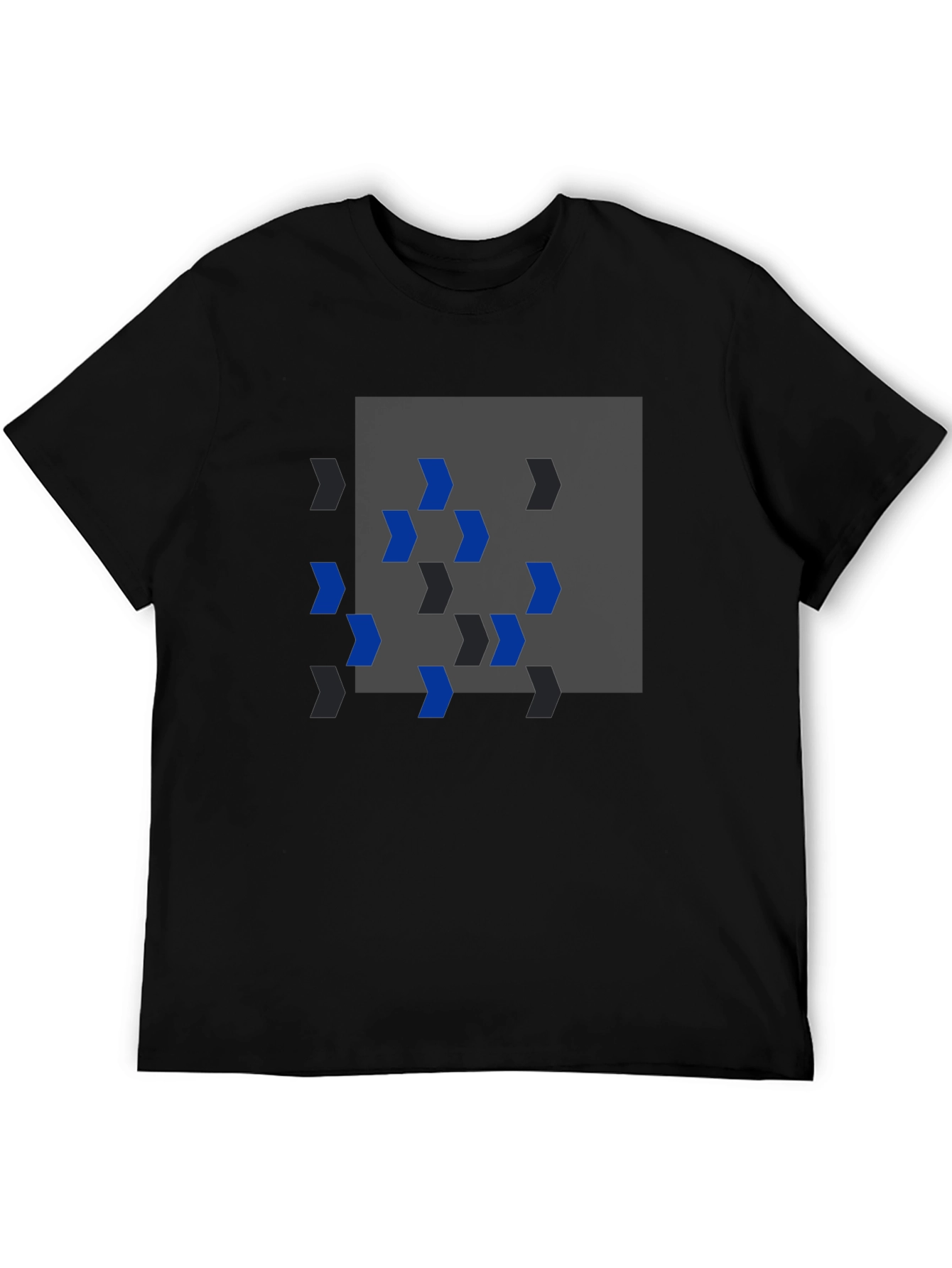 Geometric Arrow Graphic T-Shirt - Modern Design