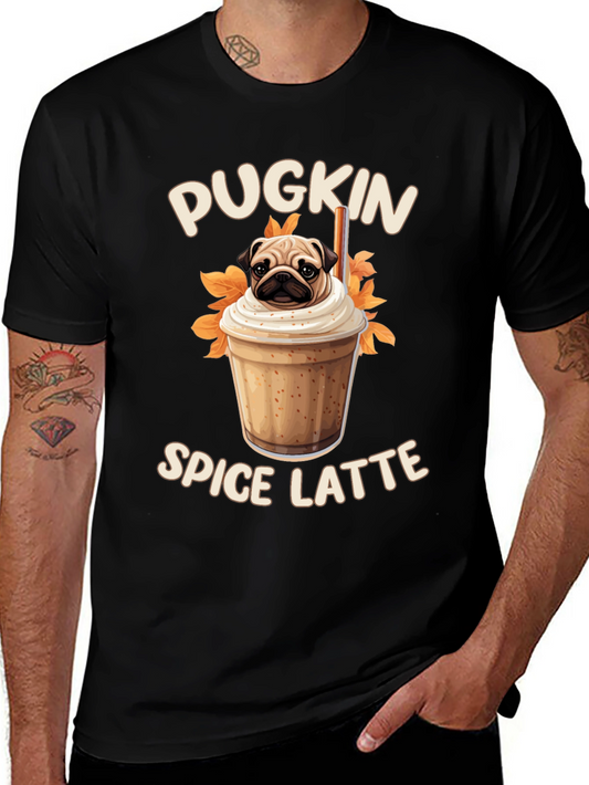 Pugkin Spice Latte T-Shirt