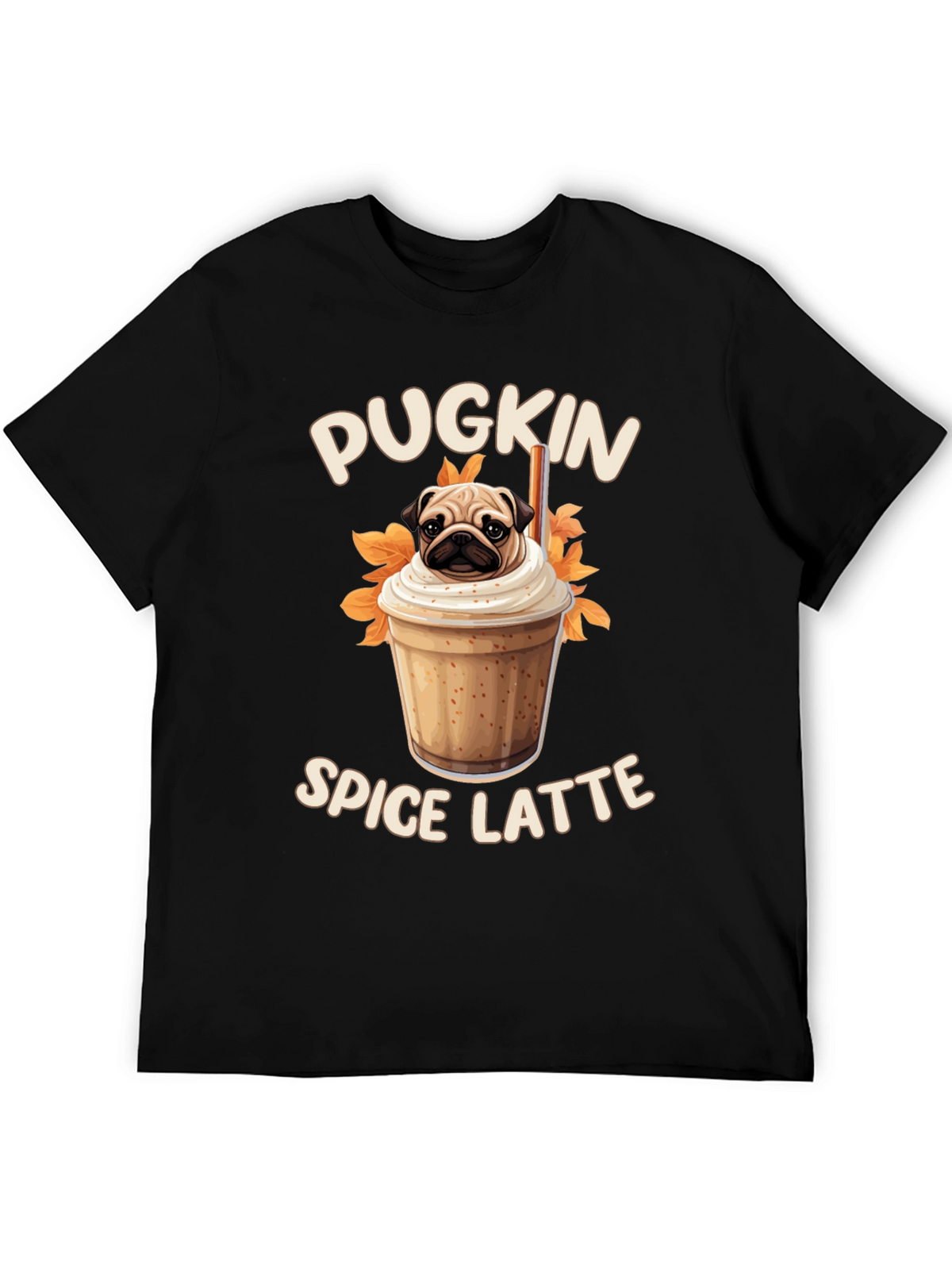Pugkin Spice Latte T-Shirt