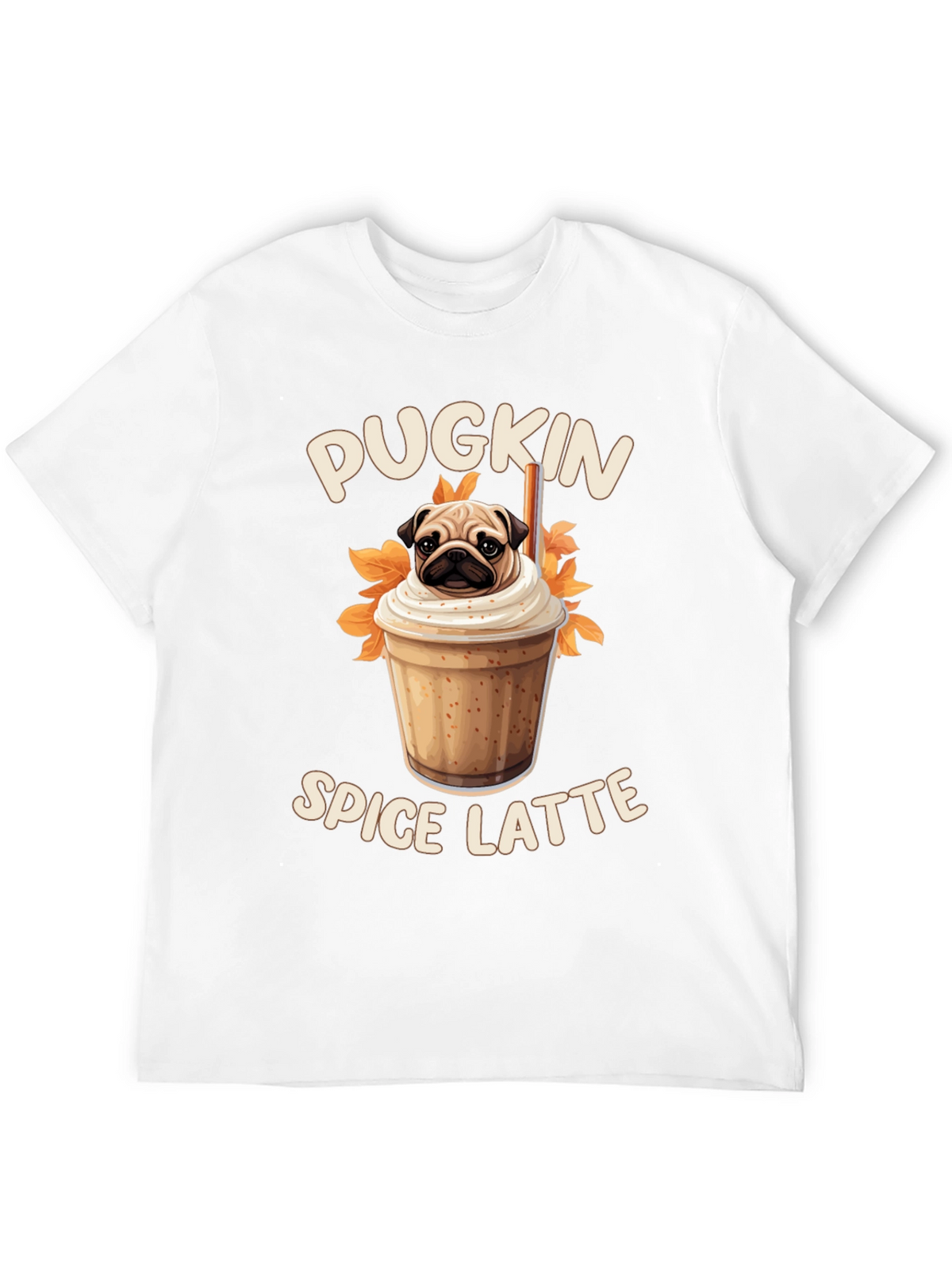 Pugkin Spice Latte T-Shirt