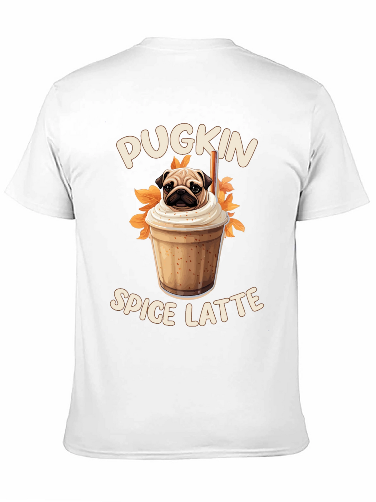 Pugkin Spice Latte T-Shirt