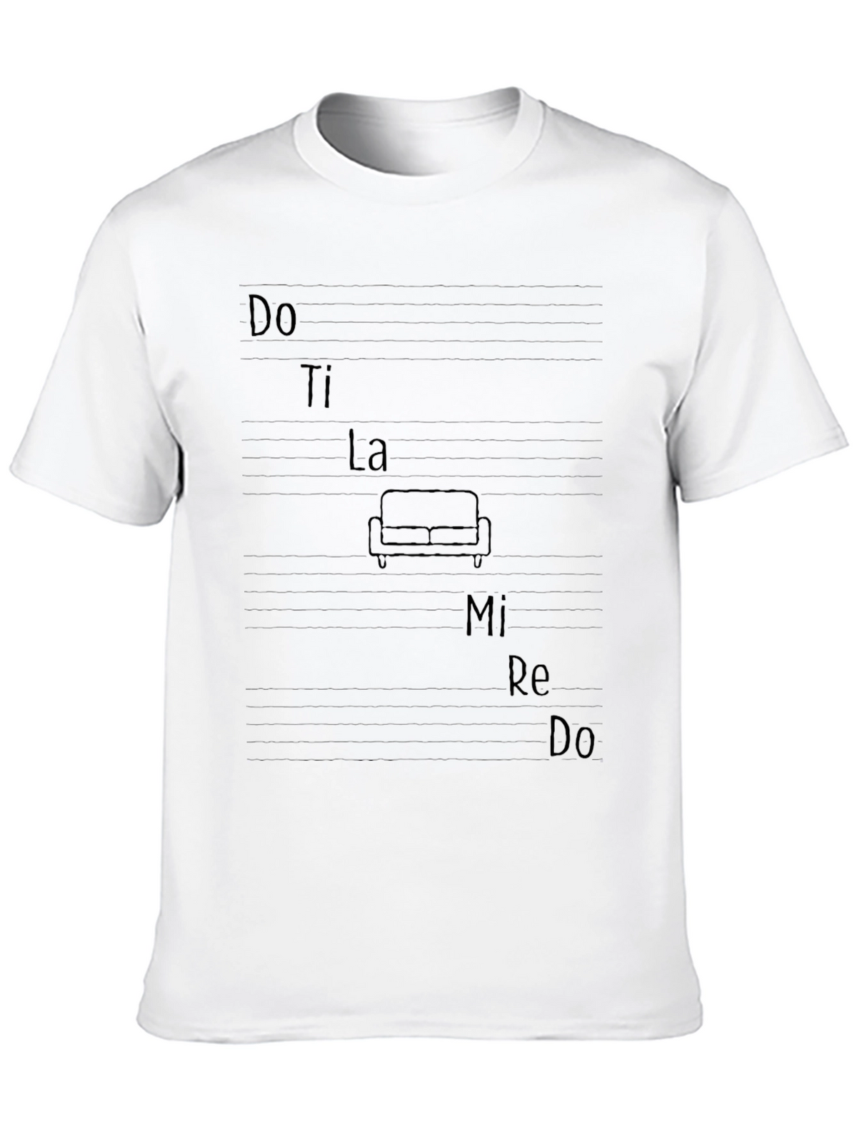 Musical Sofa Scale T-Shirt