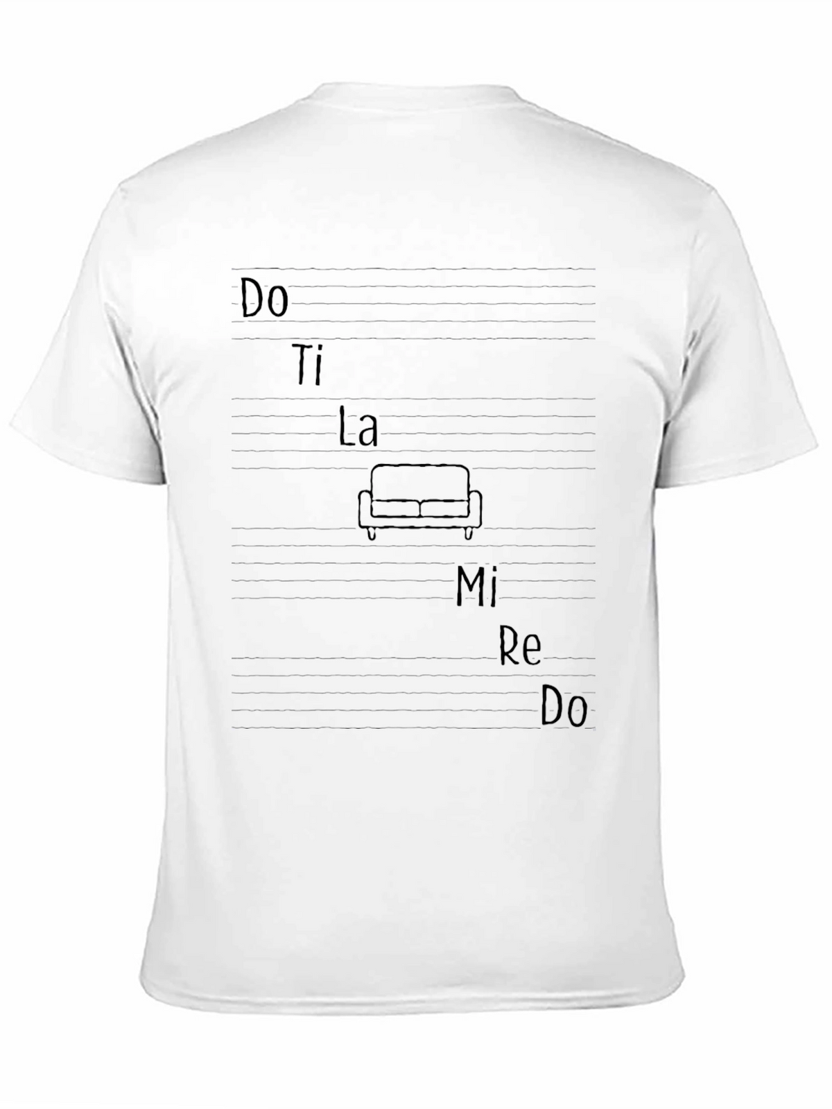 Musical Sofa Scale T-Shirt