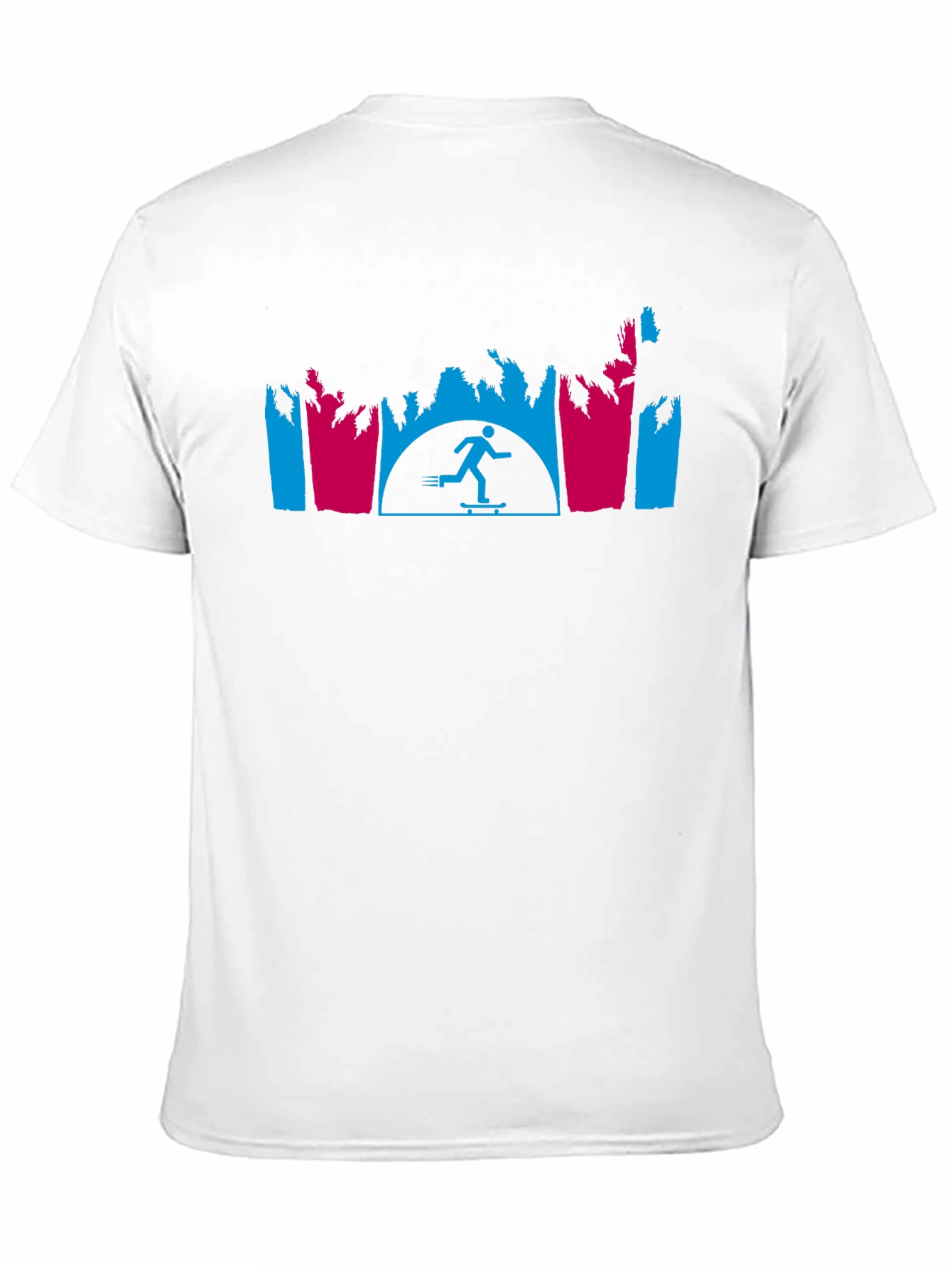 Skate Sunset Graphic Tee - Retro Style