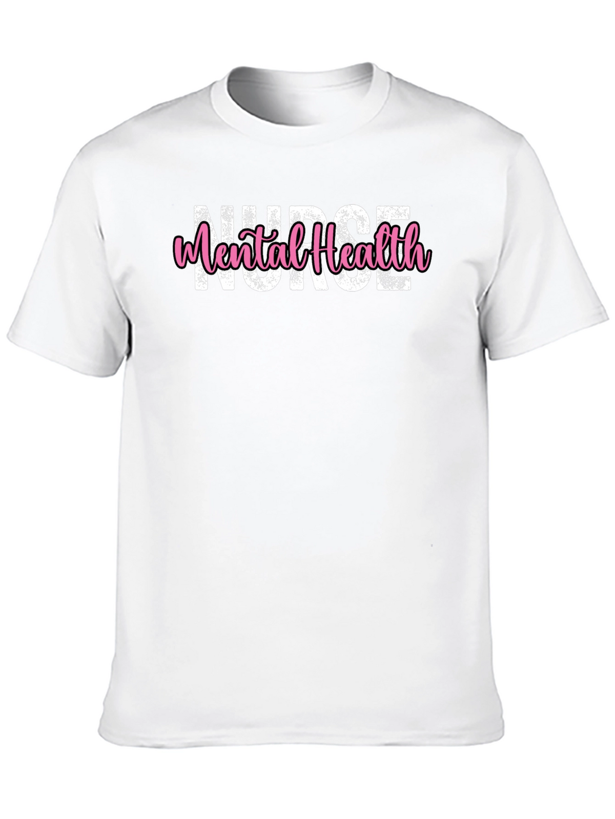 Mental Health Nurse T-Shirt - Unisex Black Tee