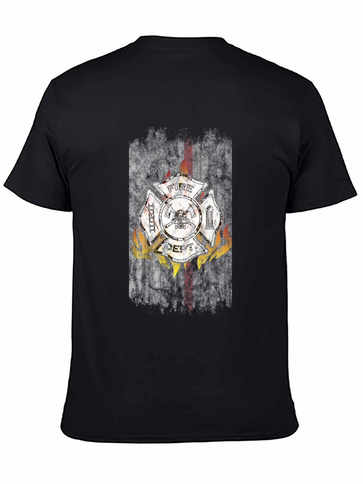 Fire Dept. Graphic T-Shirt