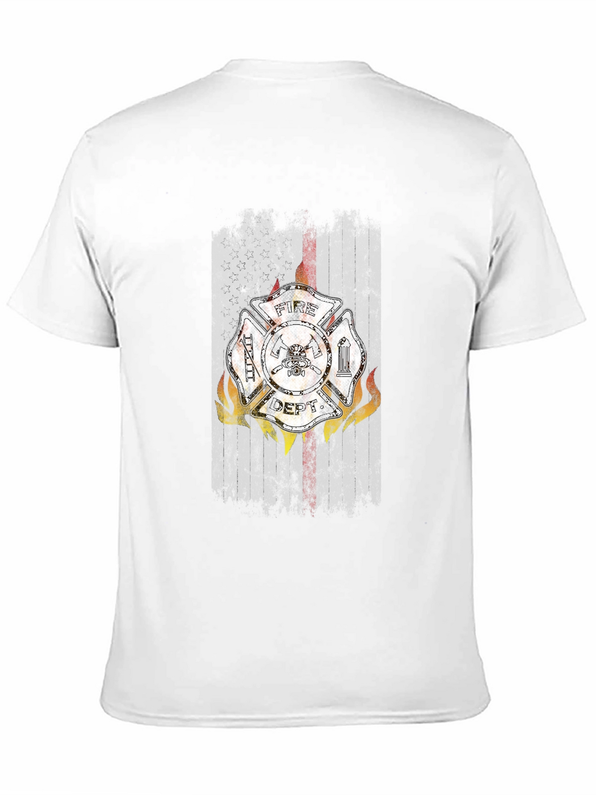 Fire Dept. Graphic T-Shirt