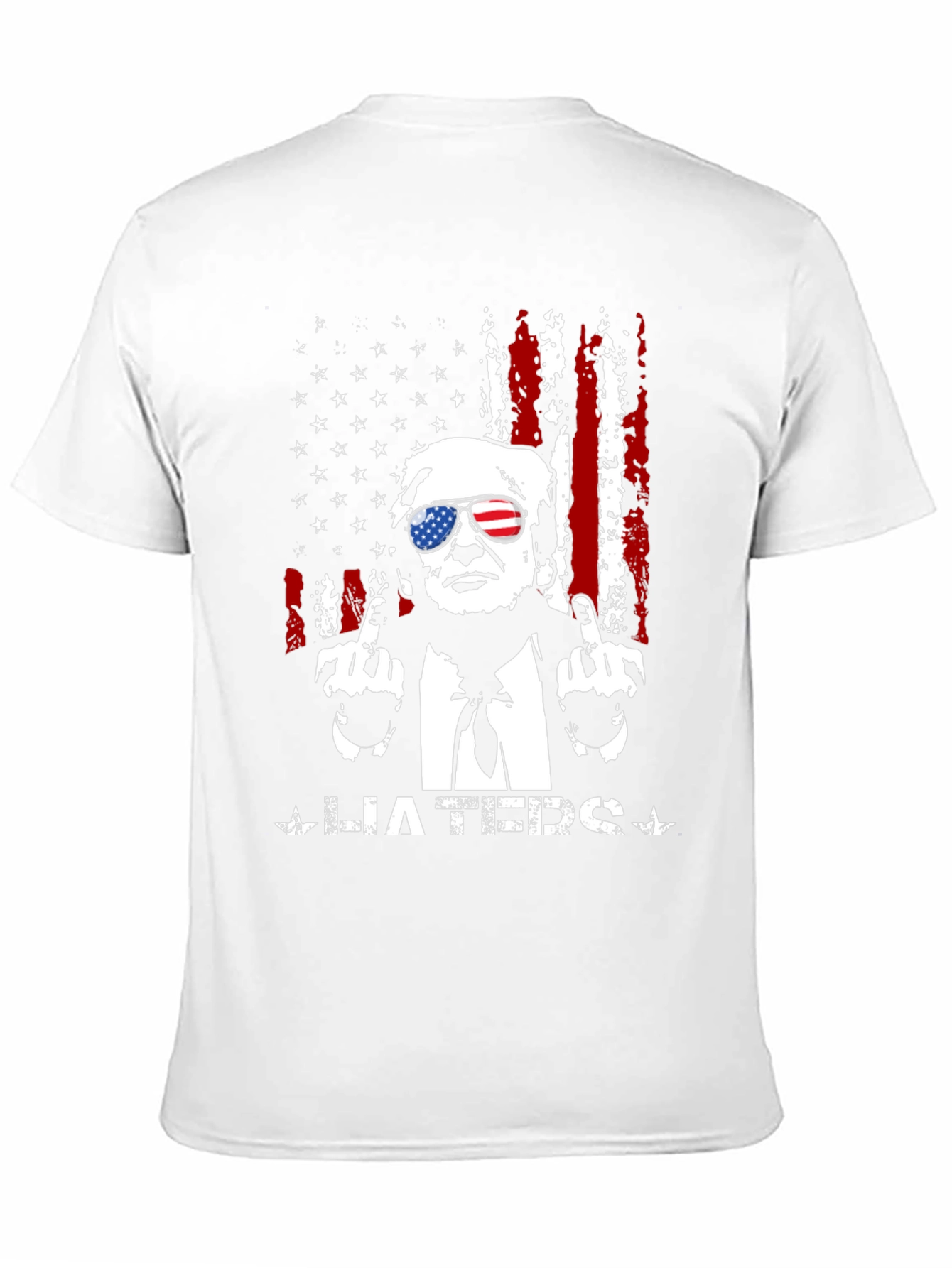 Trump Haters Graphic T-Shirt - Patriotic Design