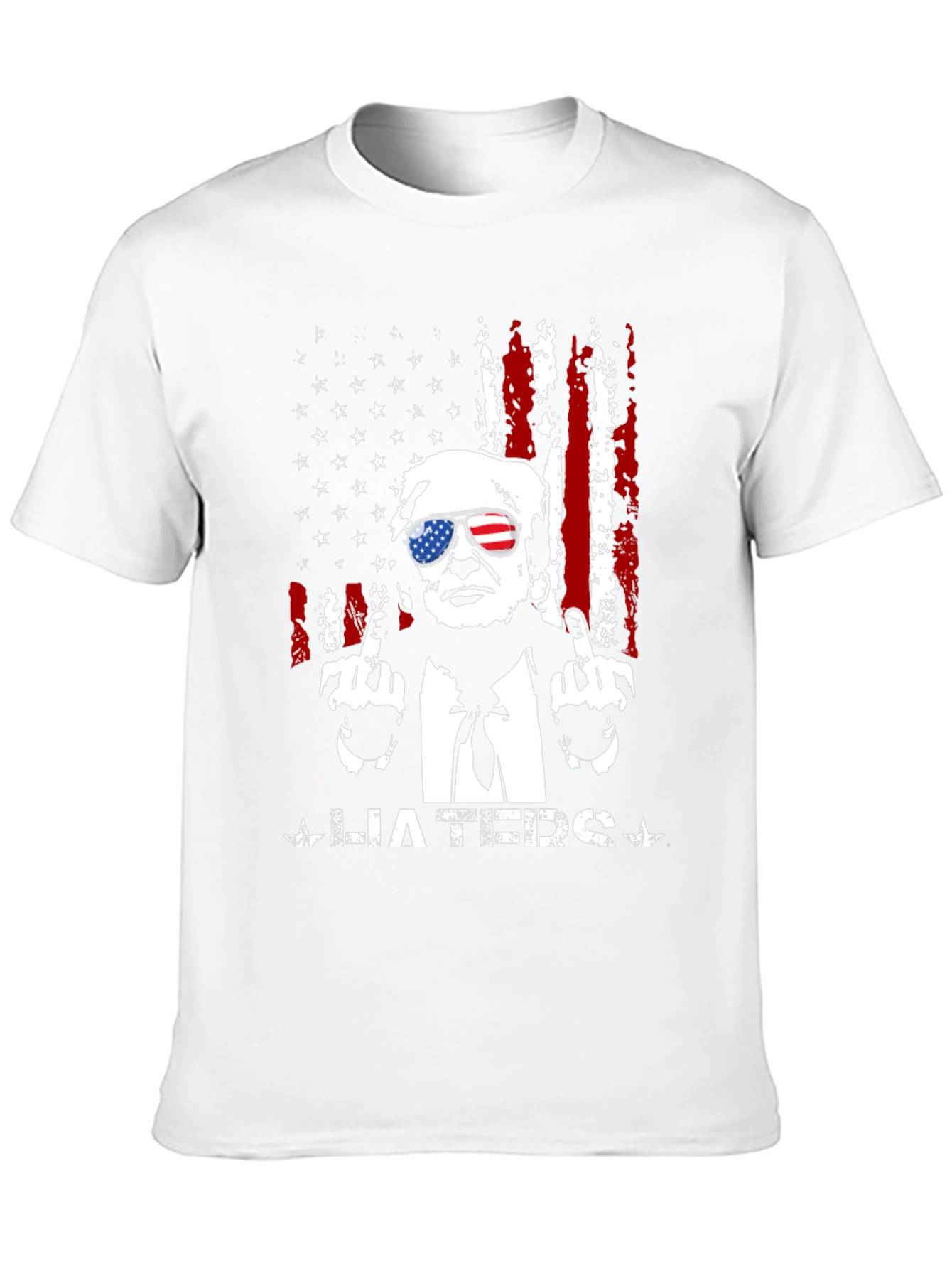 Trump Haters Graphic T-Shirt - Patriotic Design