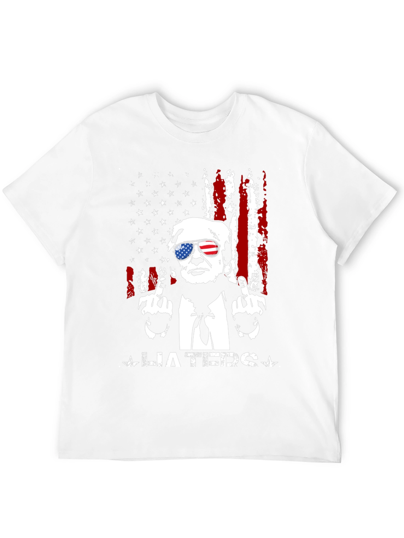 Trump Haters Graphic T-Shirt - Patriotic Design