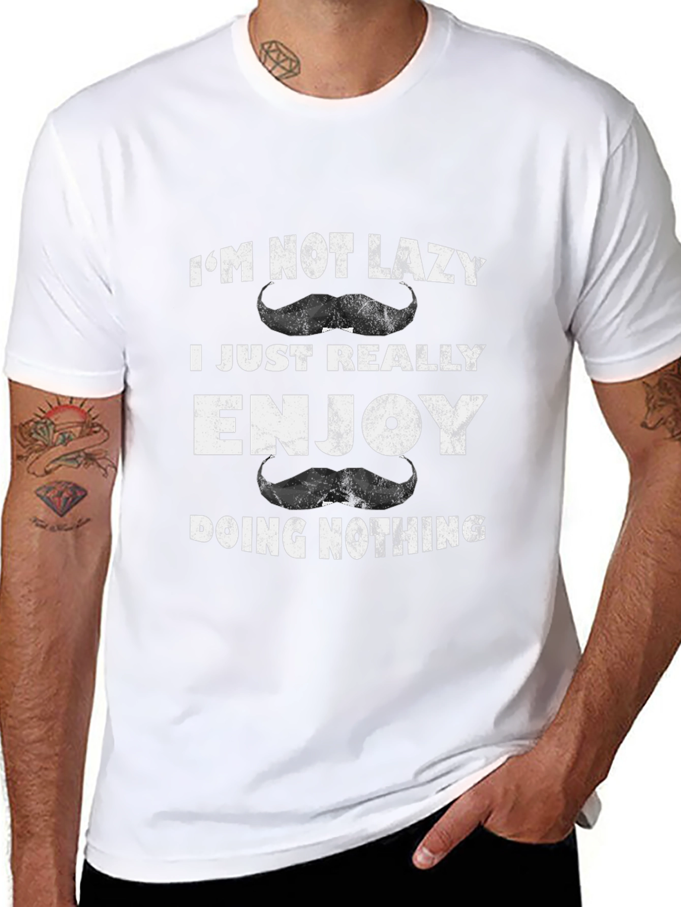 Funny Im Not Lazy Graphic T-Shirt