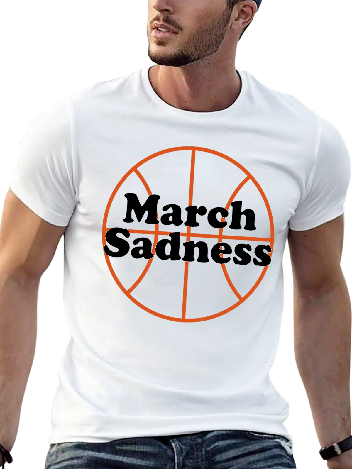 March Sadness Basketball T-Shirt