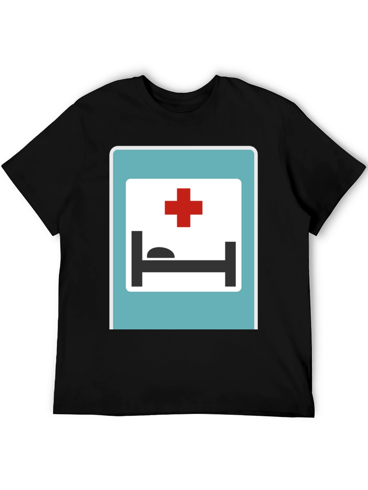 Hospital Sign Graphic T-Shirt