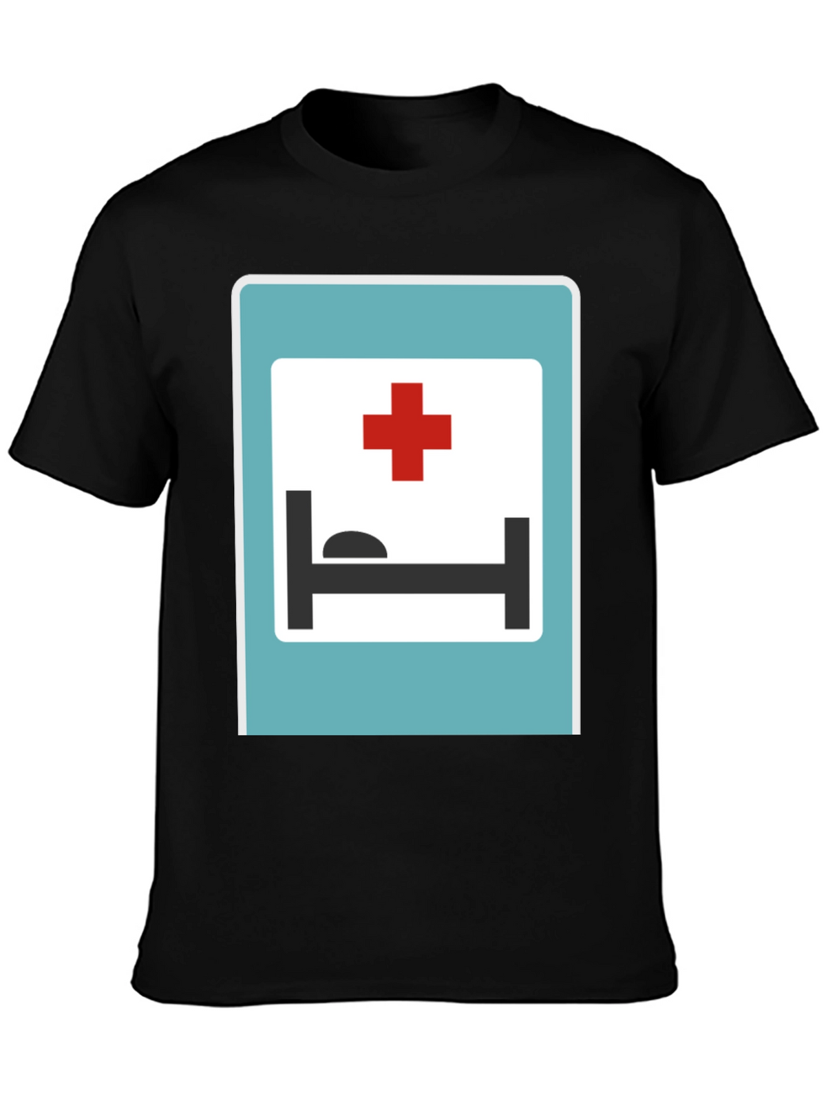 Hospital Sign Graphic T-Shirt