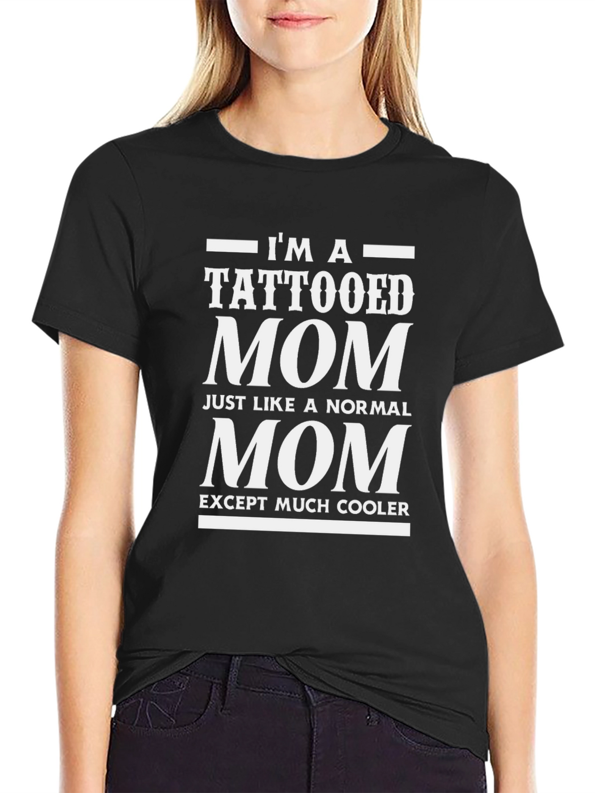 Tattooed Mom Graphic T-Shirt - Cool Mothers Day Tee