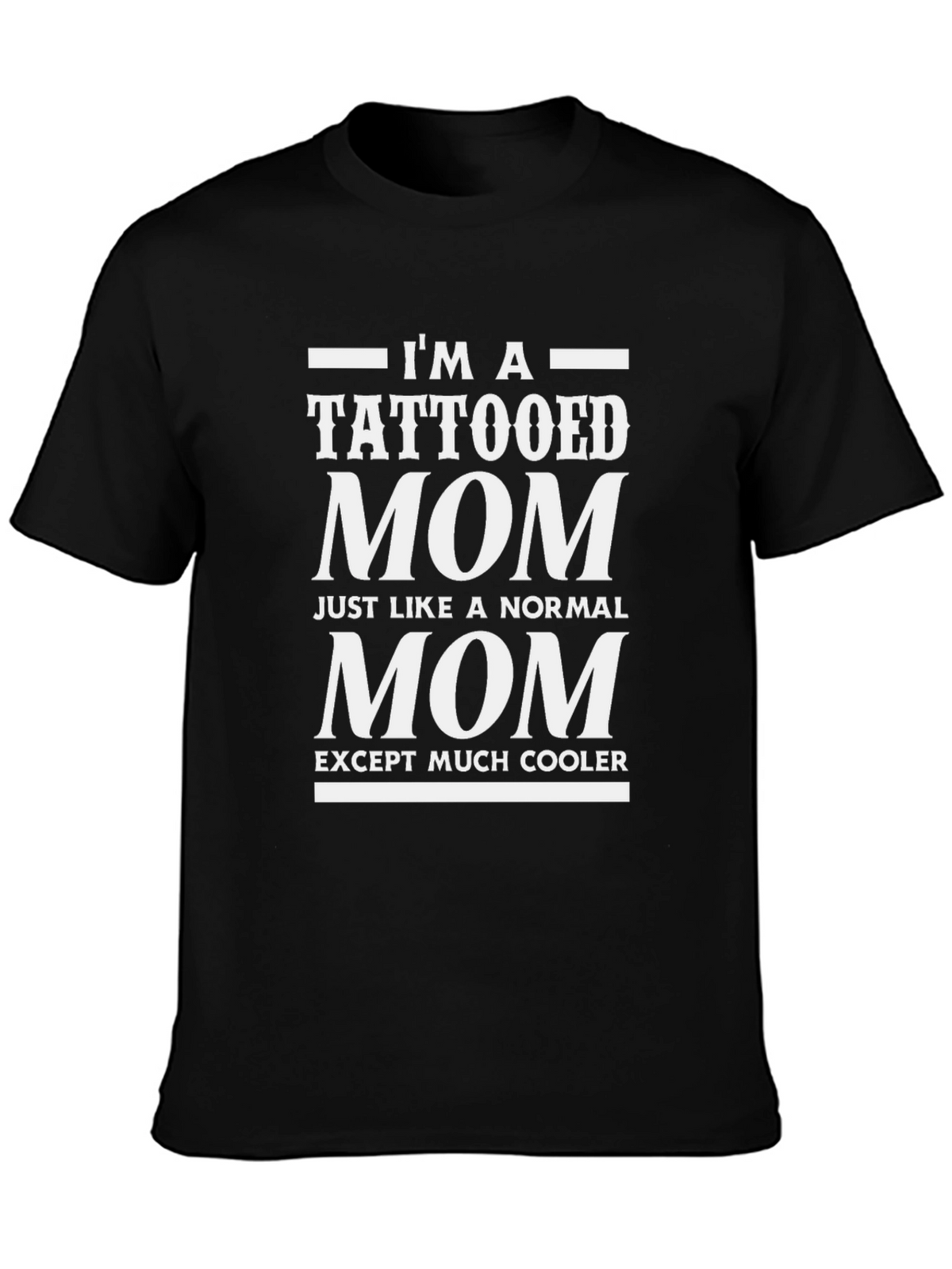 Tattooed Mom Graphic T-Shirt - Cool Mothers Day Tee