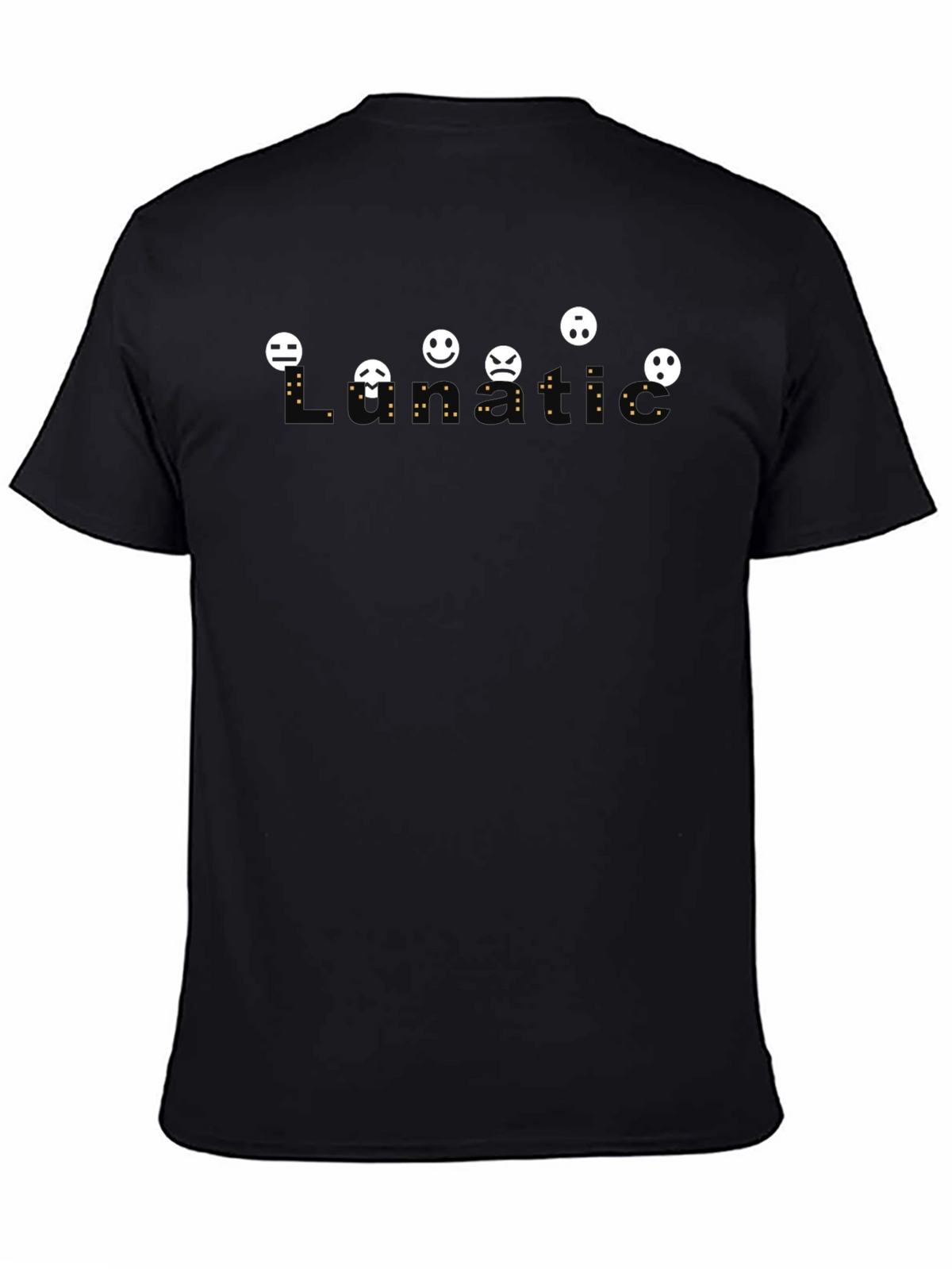 Lunatic Emoji T-Shirt - Funny Graphic Tee