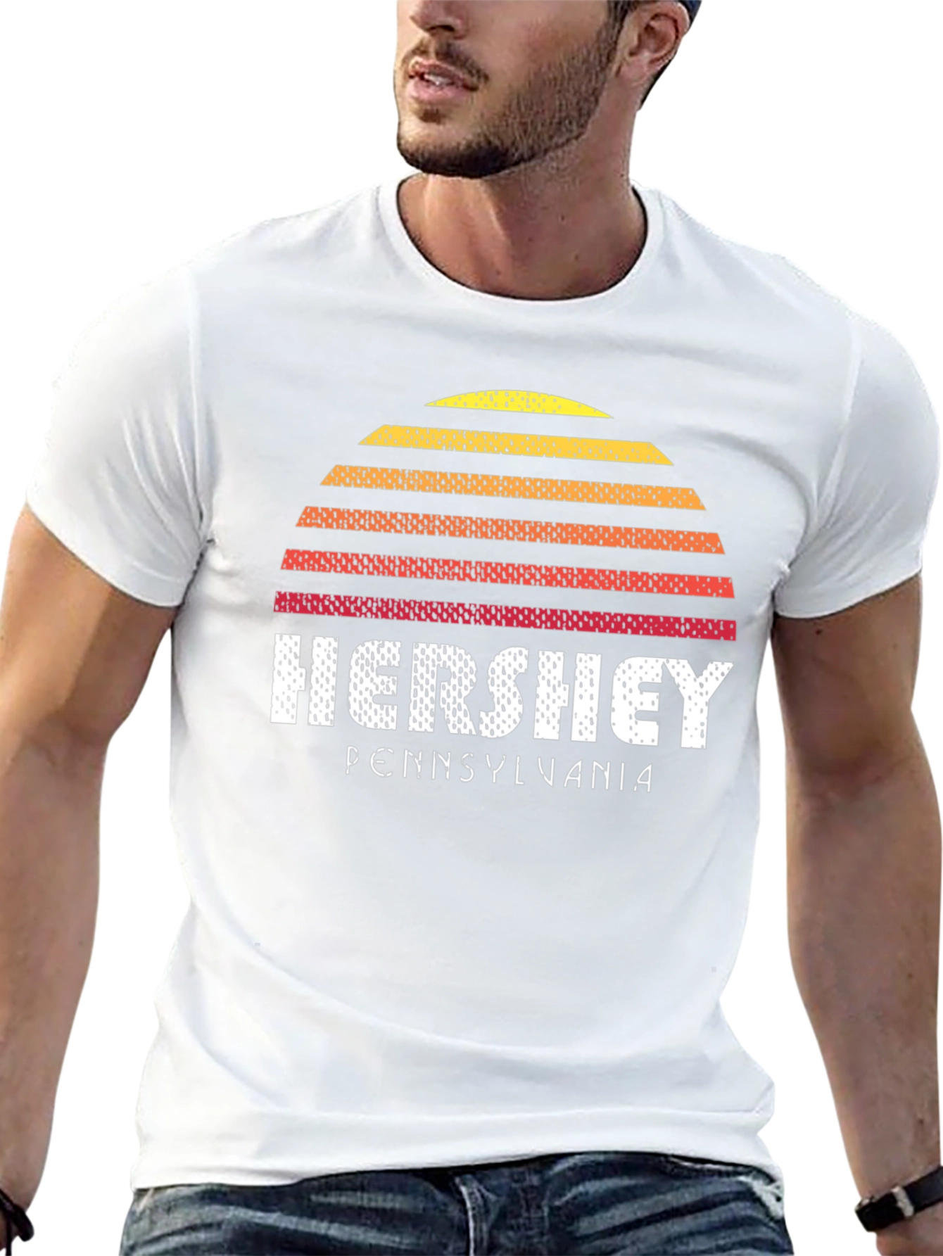 Retro Hershey Pennsylvania Black T-Shirt