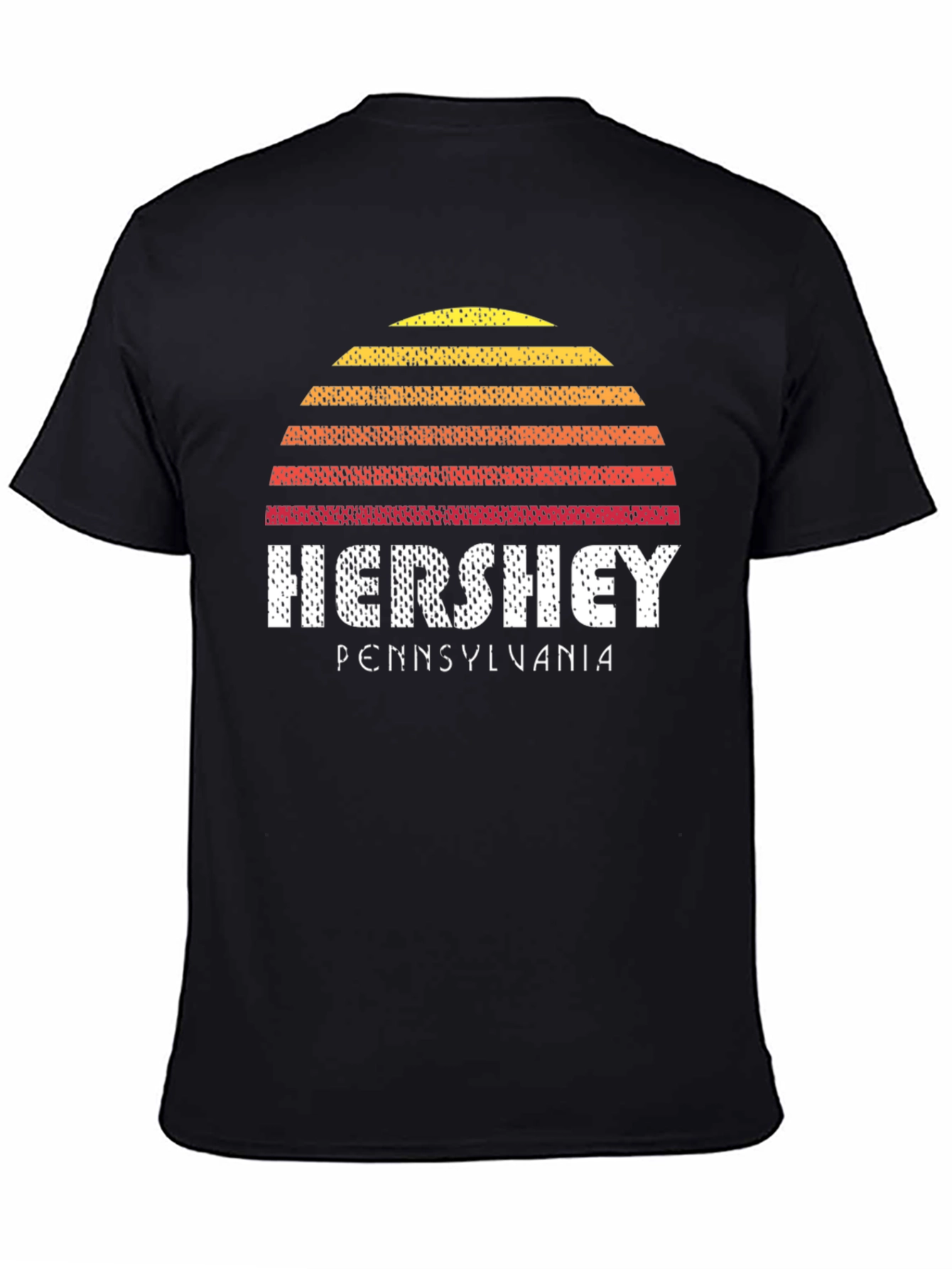 Retro Hershey Pennsylvania Black T-Shirt