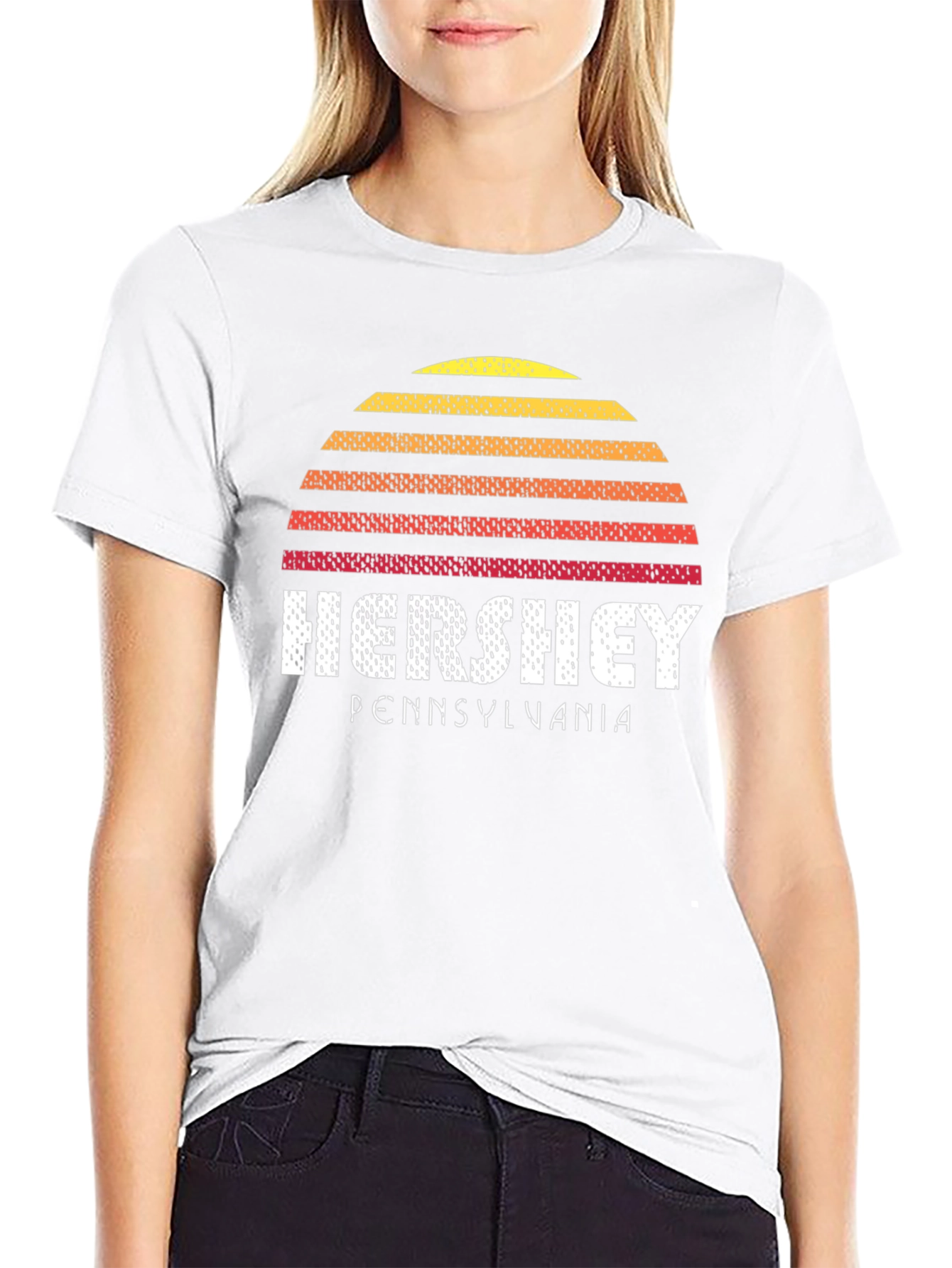Retro Hershey Pennsylvania Black T-Shirt
