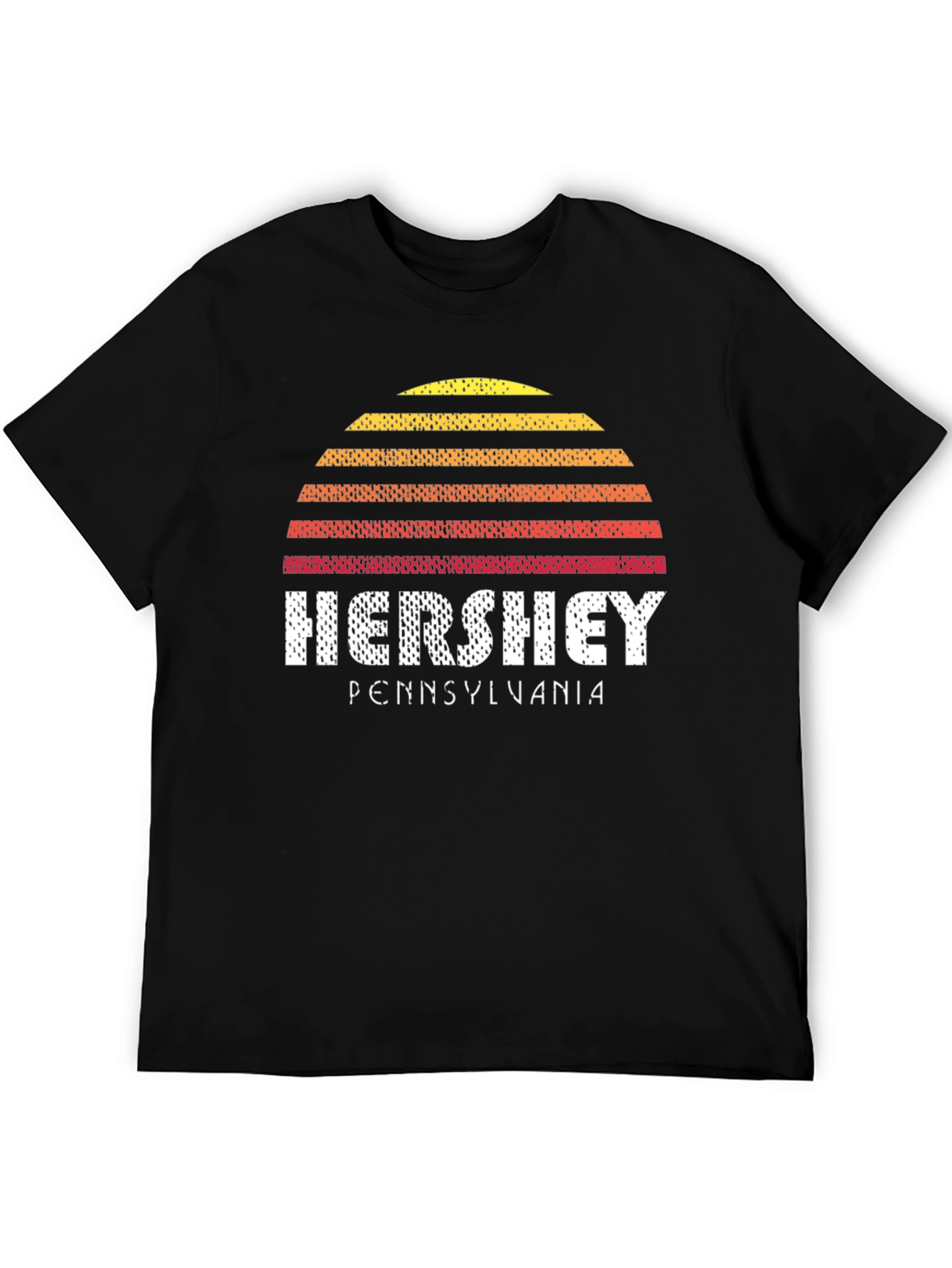 Retro Hershey Pennsylvania Black T-Shirt