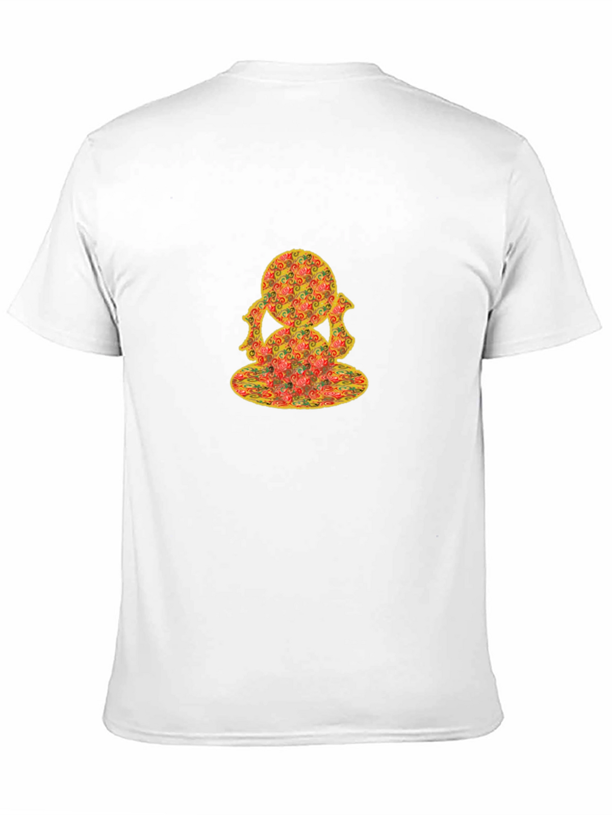Unique Pattern Black T-Shirt