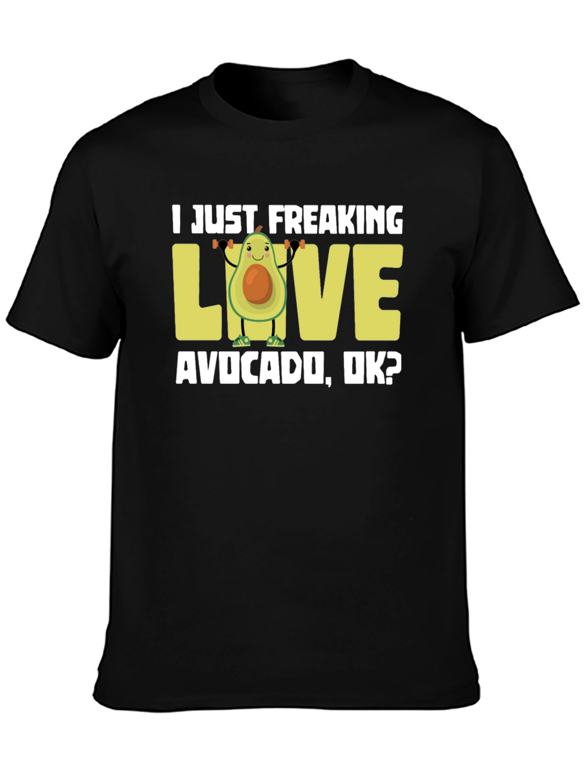 Avocado Lover T-Shirt - Funny Gym Humor