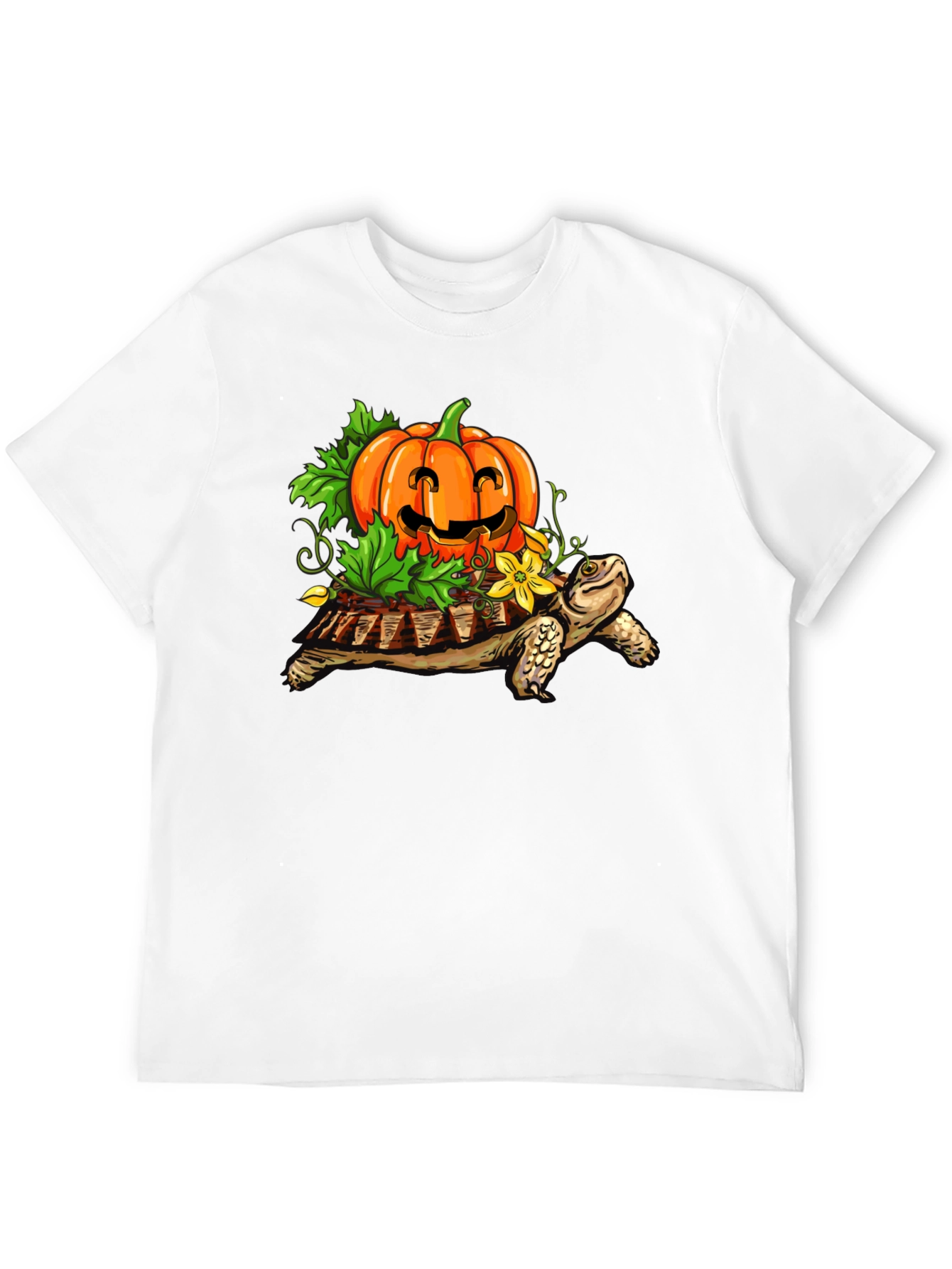 Turtle with Pumpkin T-Shirt