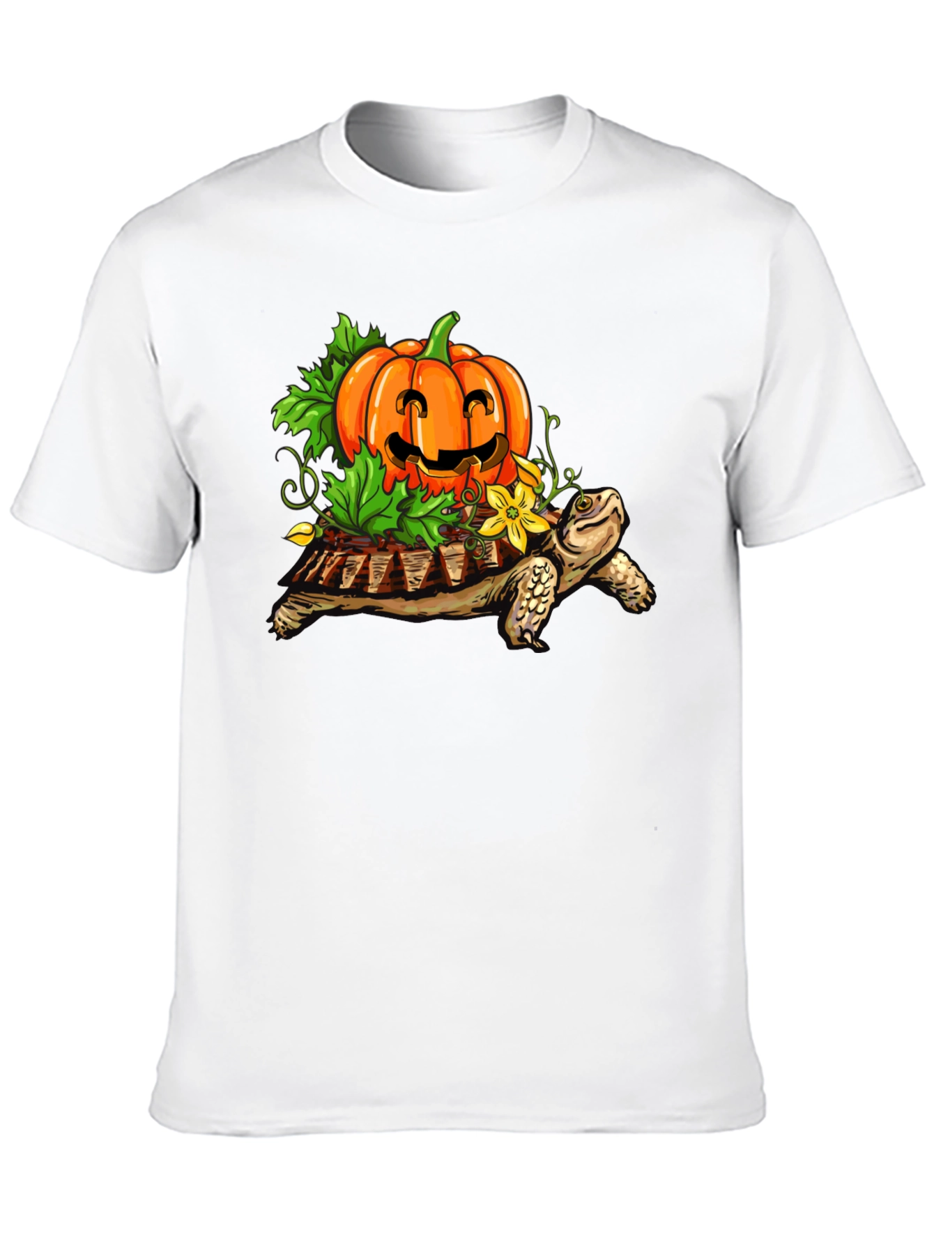 Turtle with Pumpkin T-Shirt