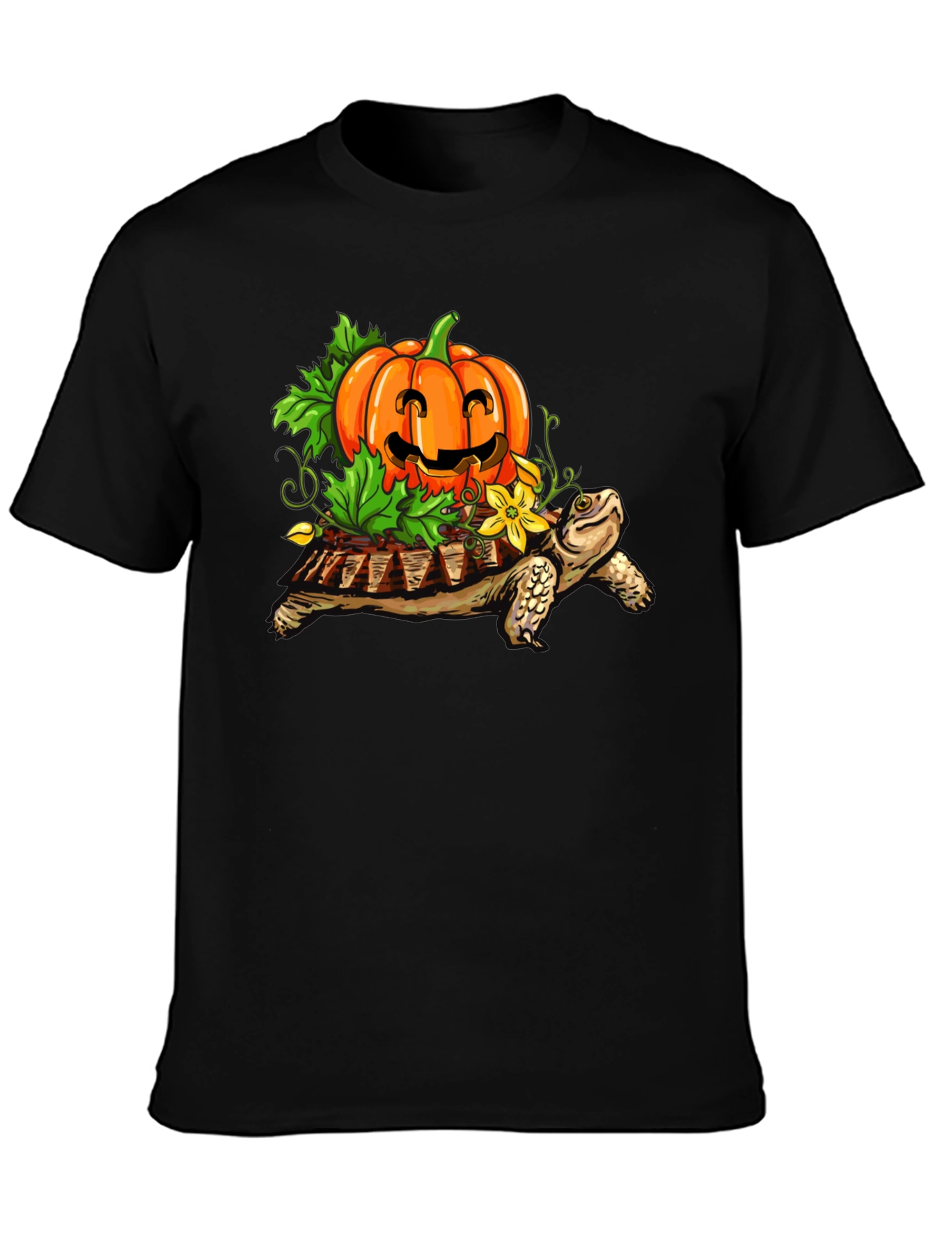 Turtle with Pumpkin T-Shirt