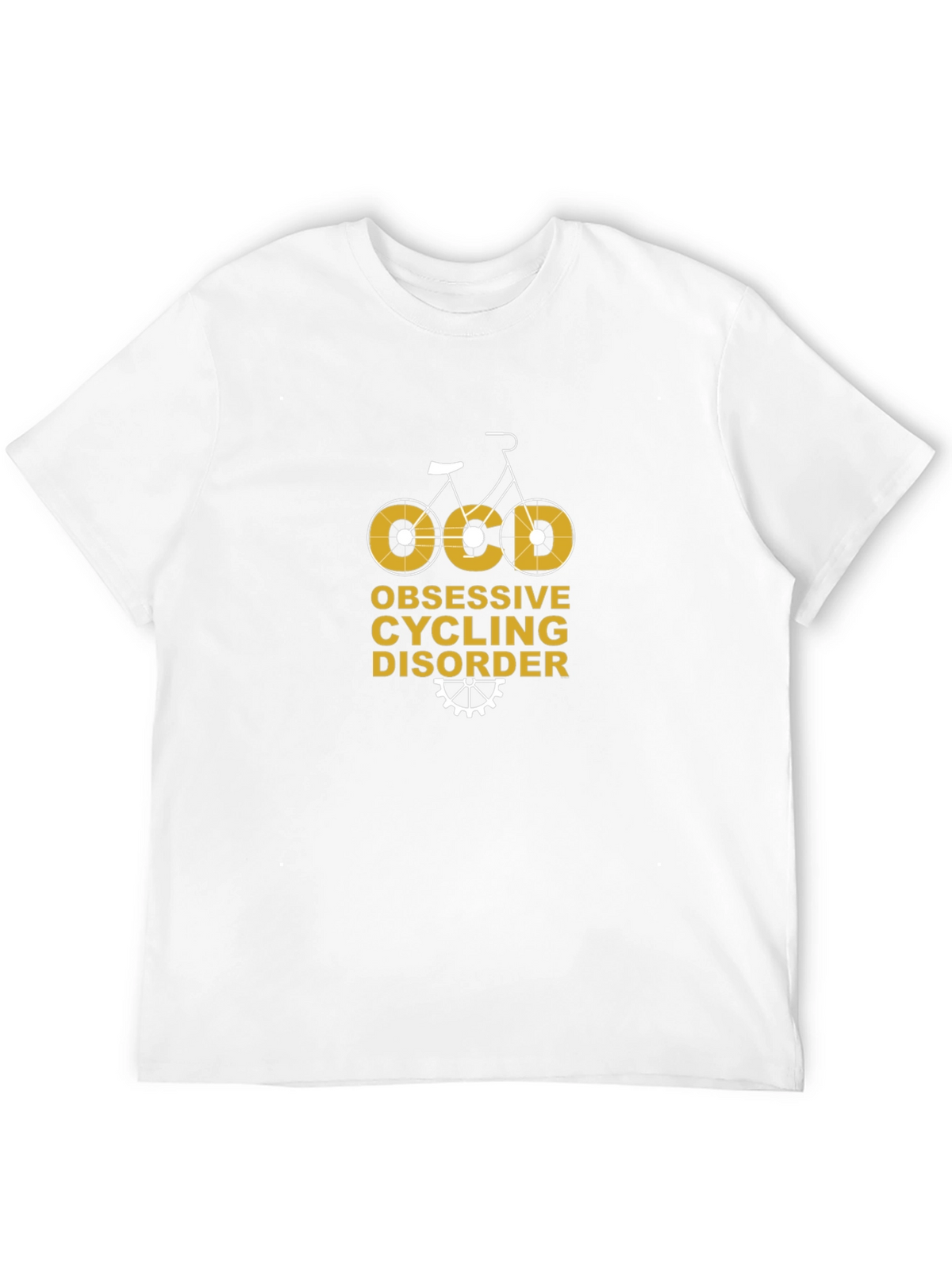 OCD Obsessive Cycling Disorder Black T-Shirt